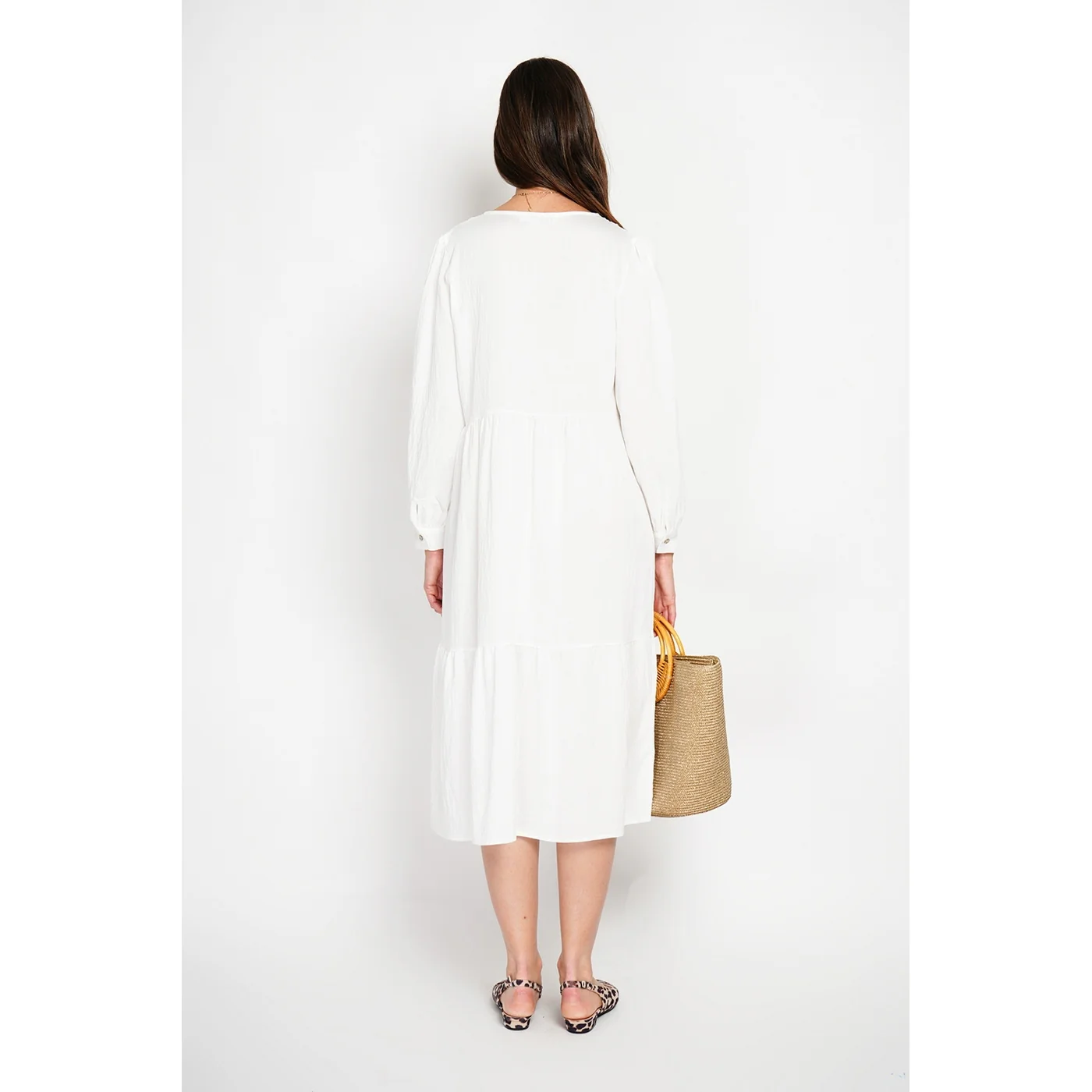 Robe - Blanc - Image 5