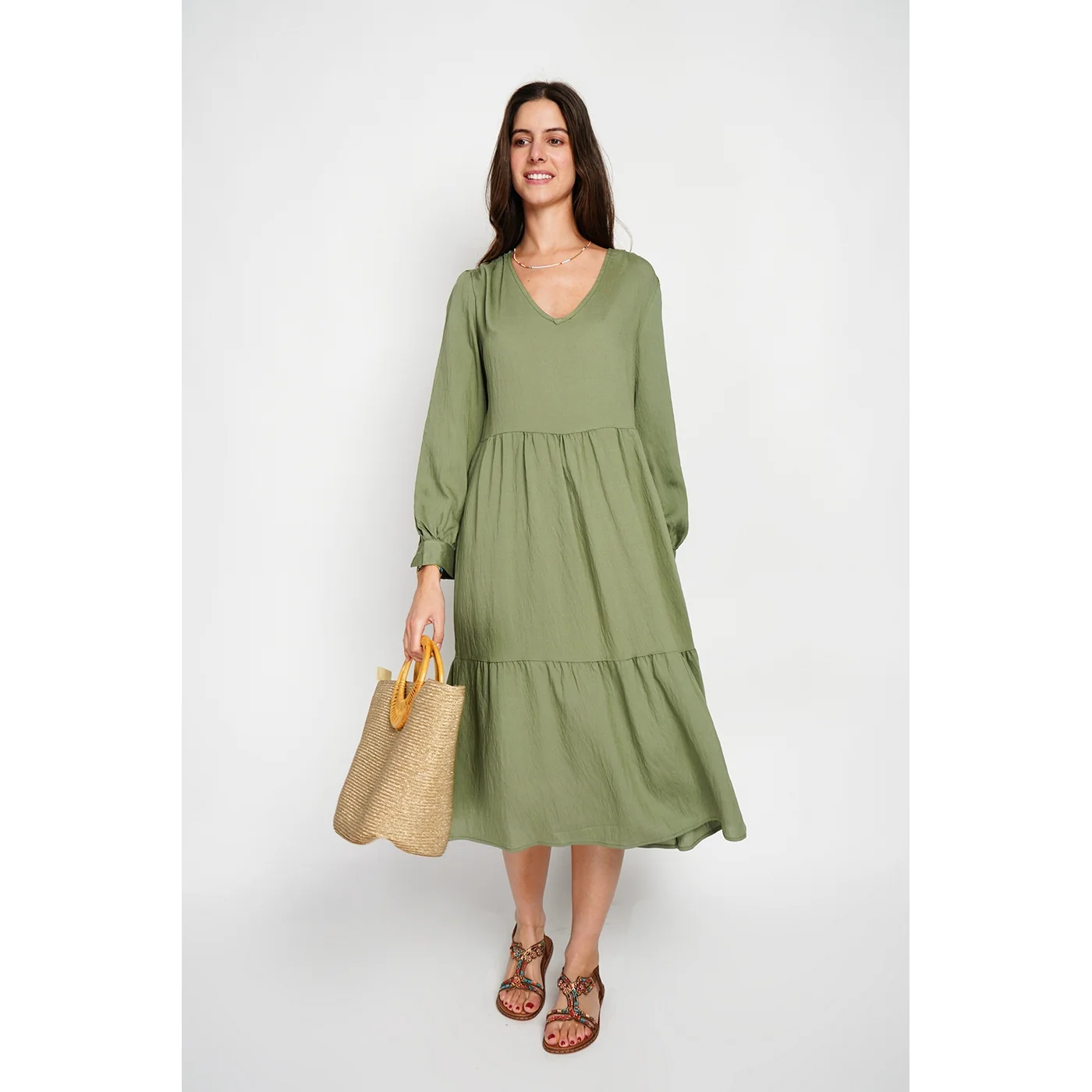 Robe - Kaki Claire - Image 3