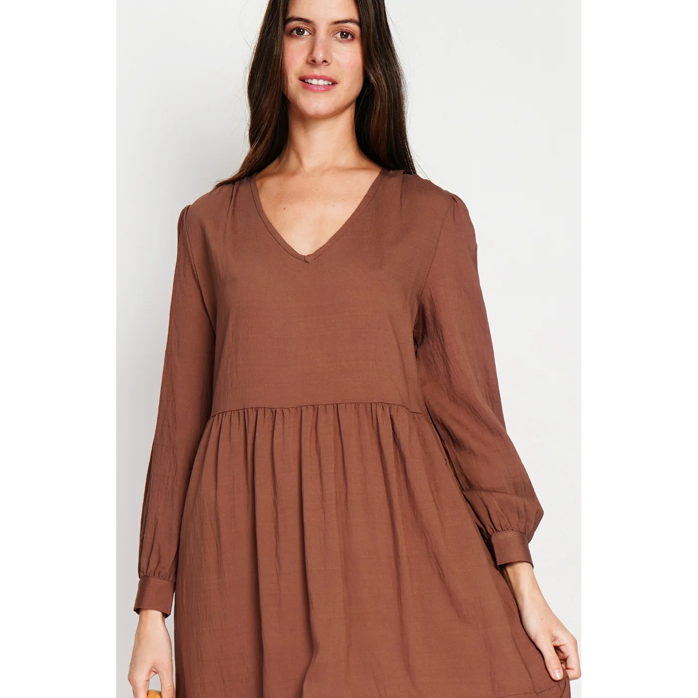 Robe - Marron - Image 2