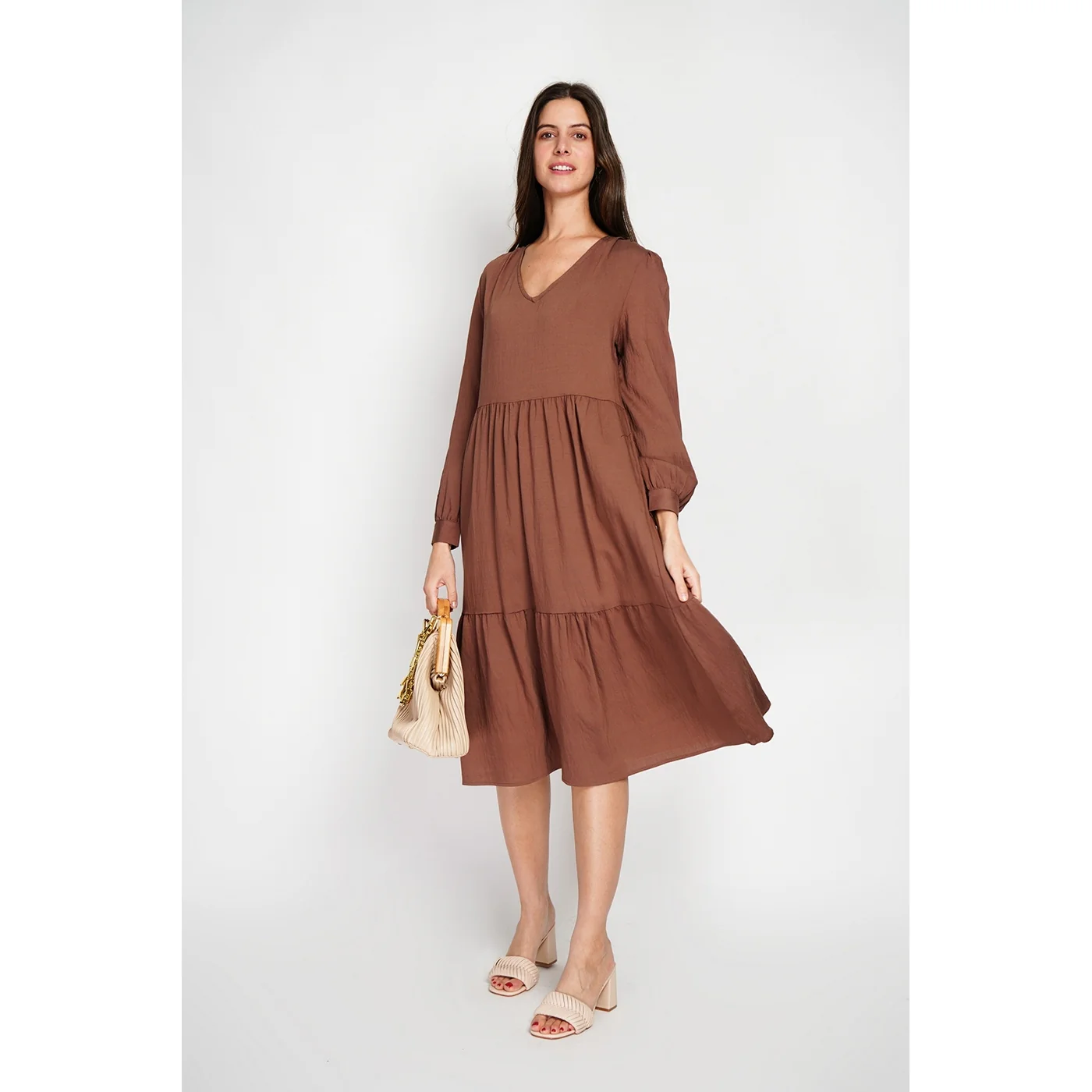 Robe - Marron - Image 3