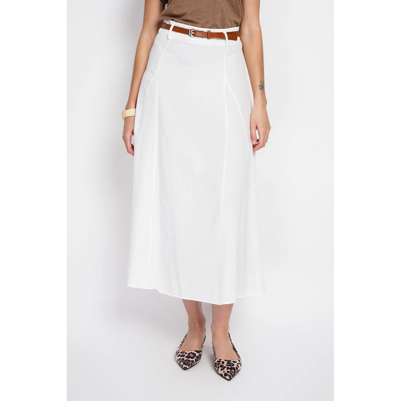 Jupe - Blanc - Image 3