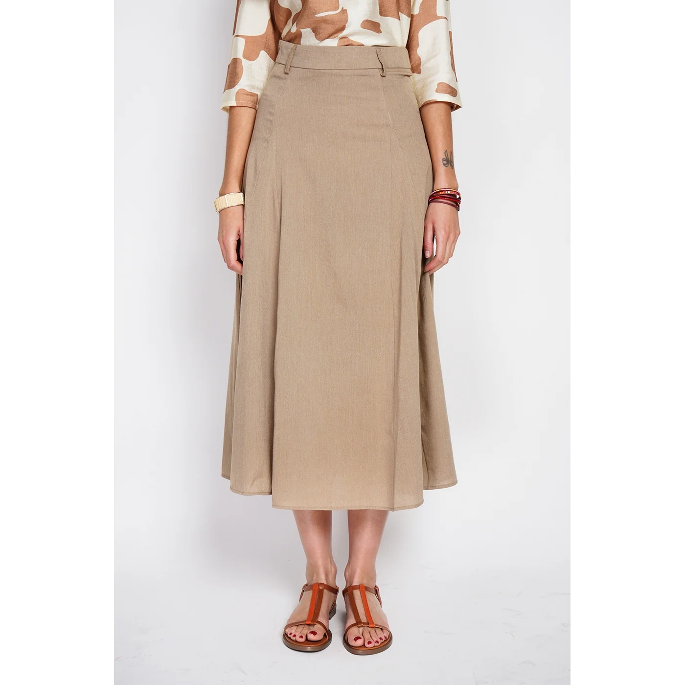 Jupe - Camel - Image 4