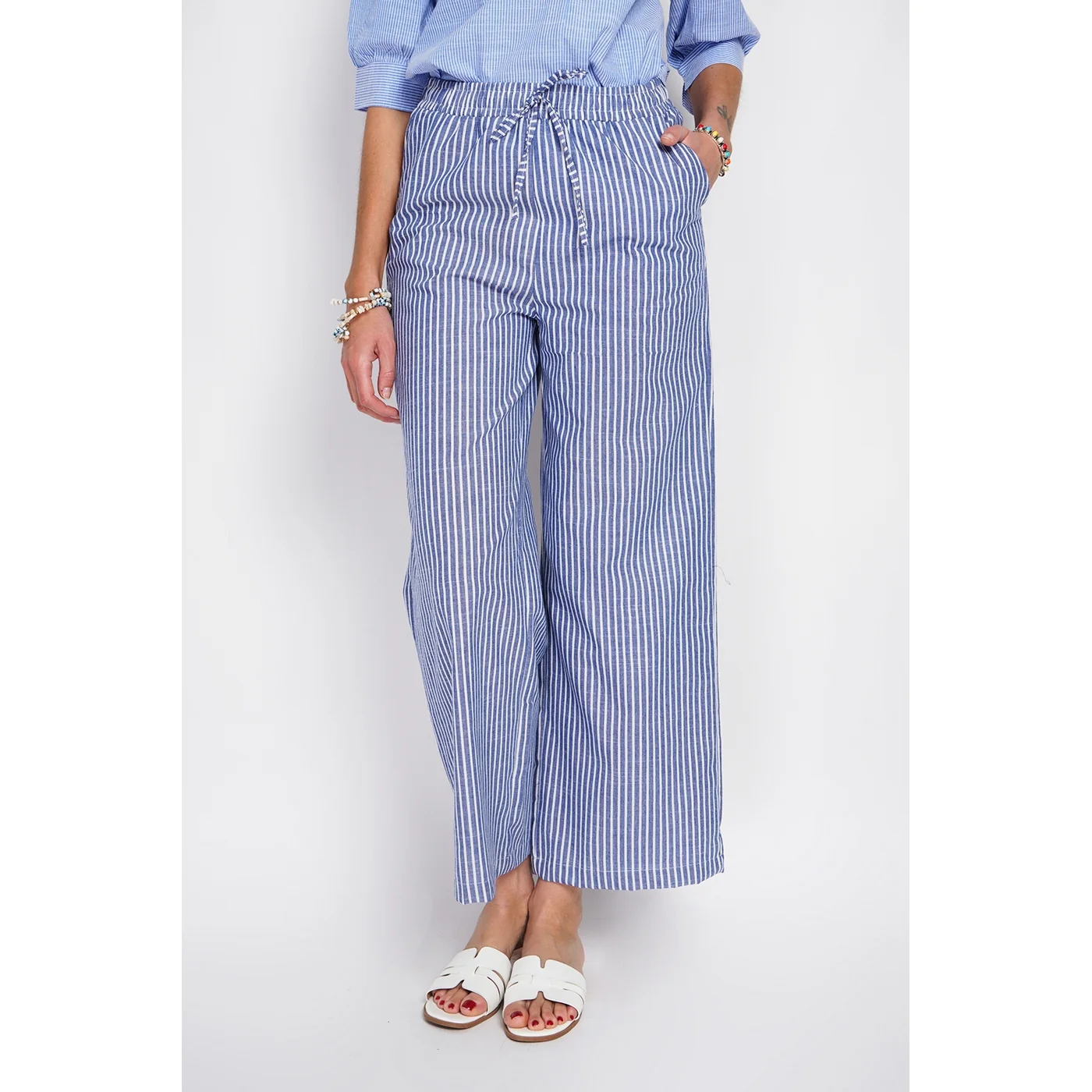 Pantalon - Bleu Jeans - Image 3