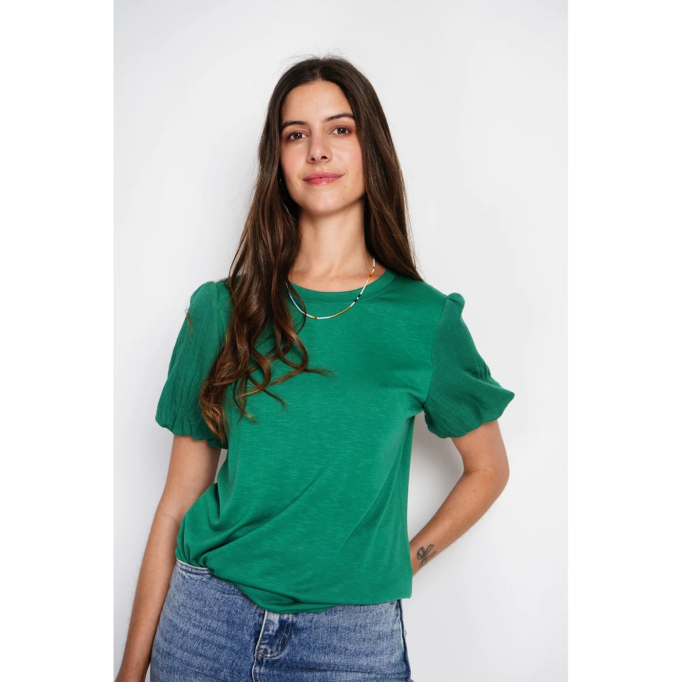 T-Shirt - Emeraude - Image 5