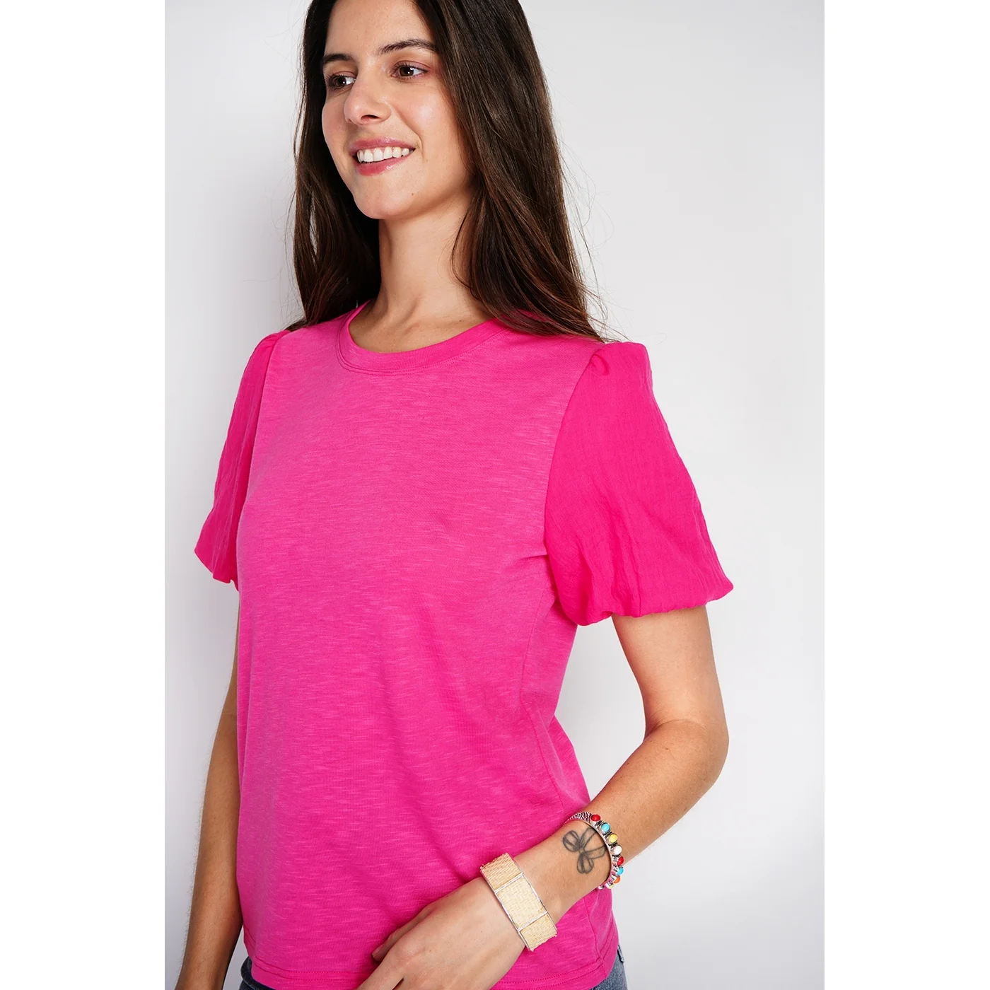 T-Shirt - Fushia - Image 4