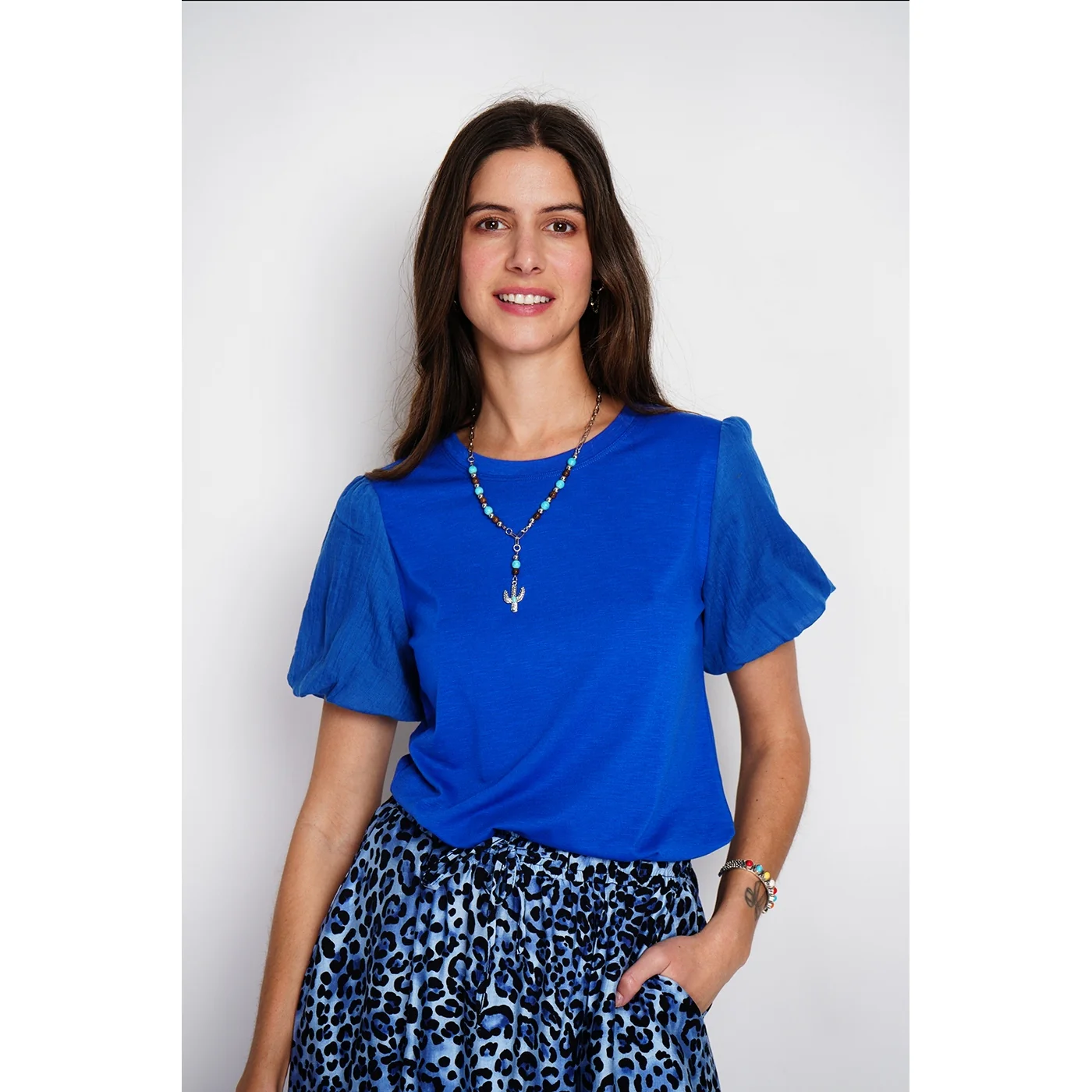 T-Shirt - Royal - Image 4