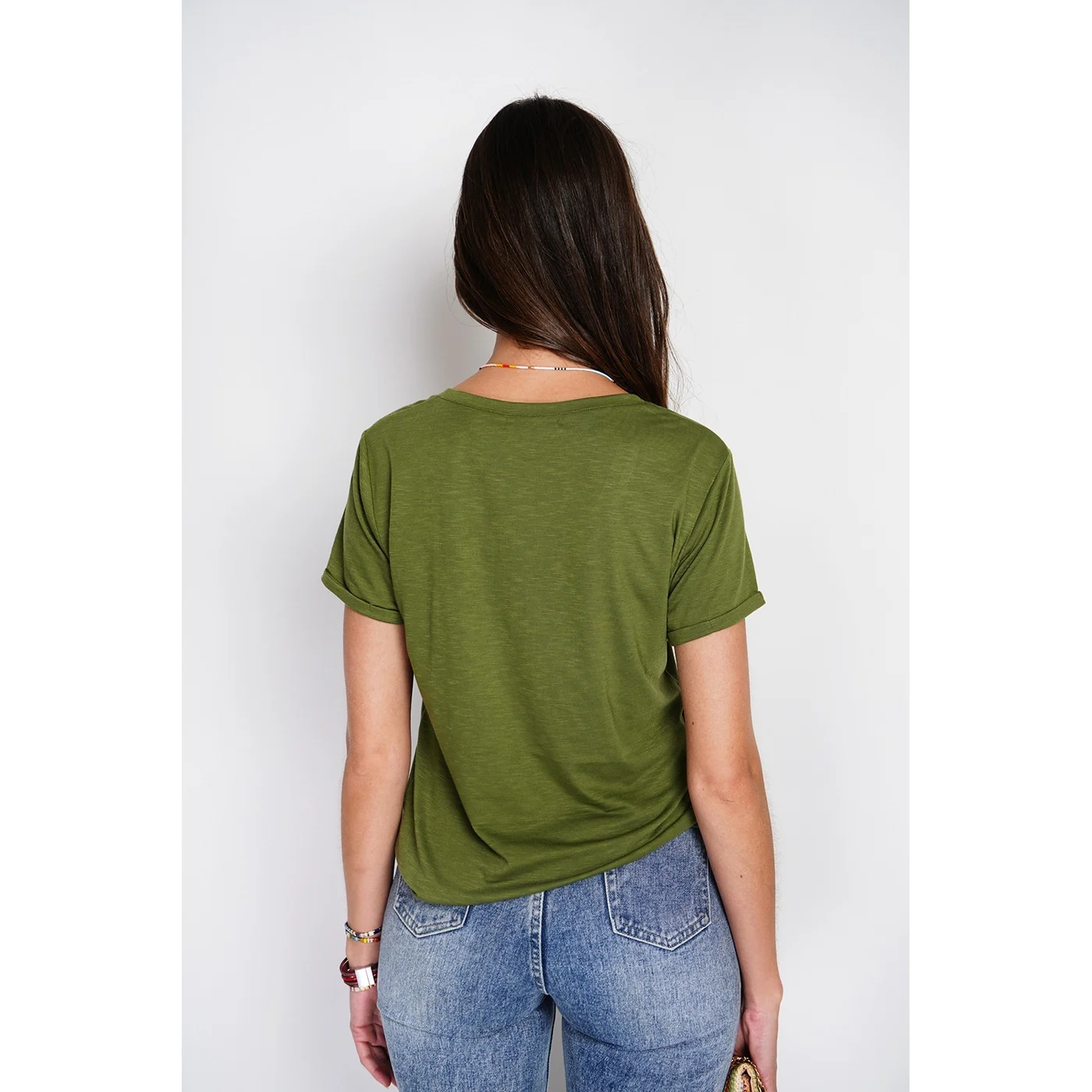 T-Shirt - Kaki Claire - Image 4