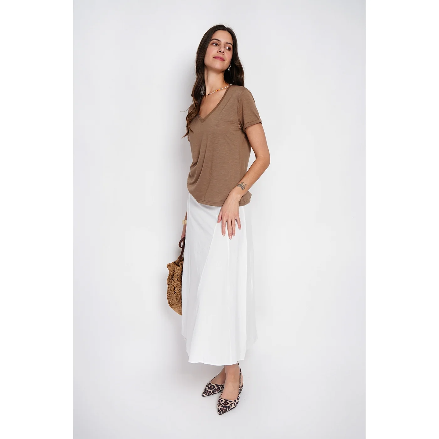 T-Shirt - Marron - Image 4