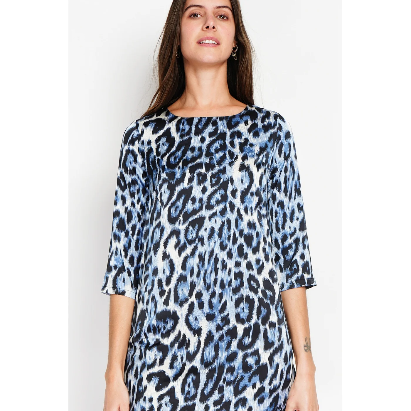 Robe - Bleu Jeans - Image 3