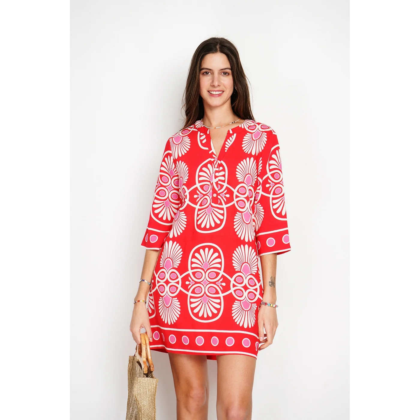 Robe - Rouge - Image 4