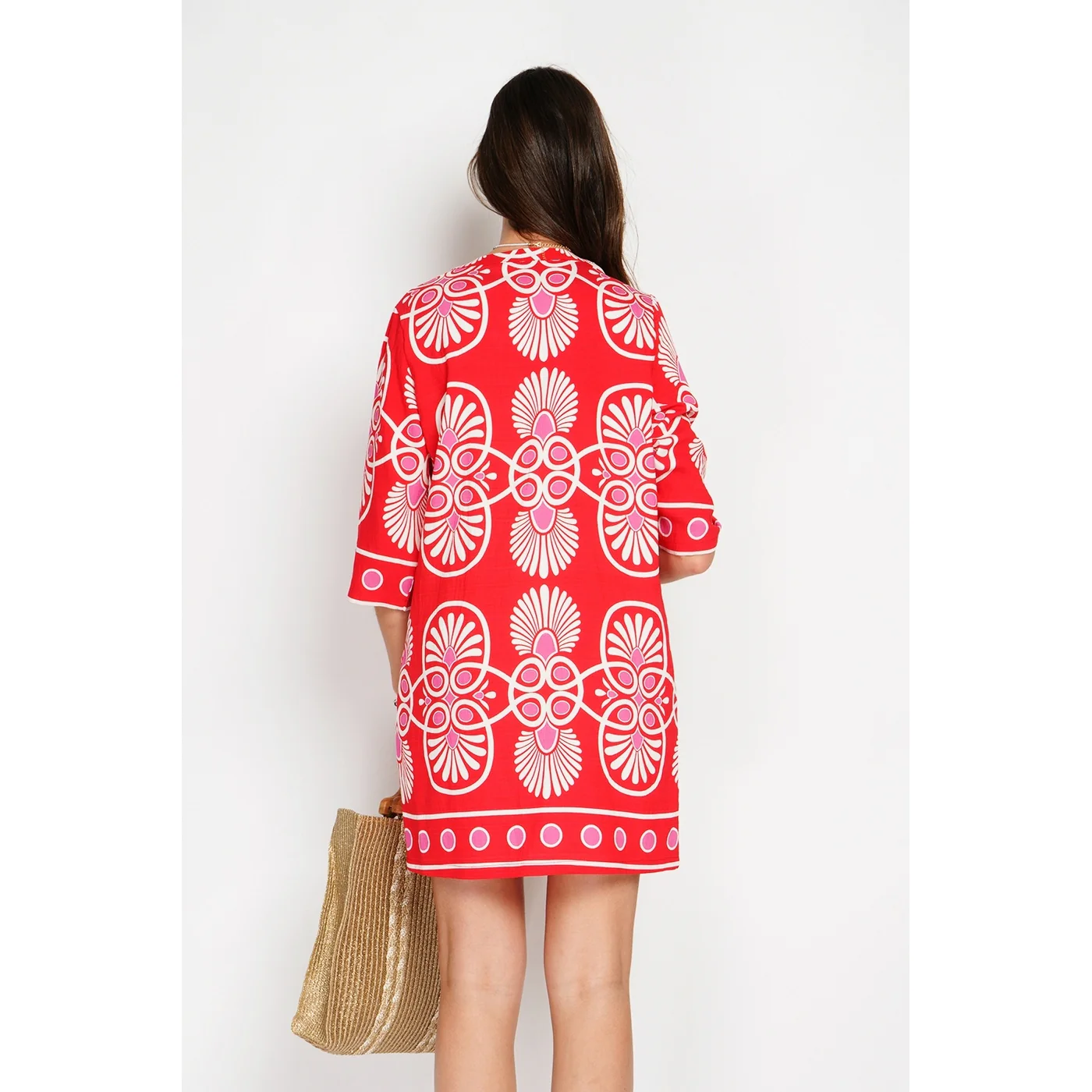 Robe - Rouge - Image 5