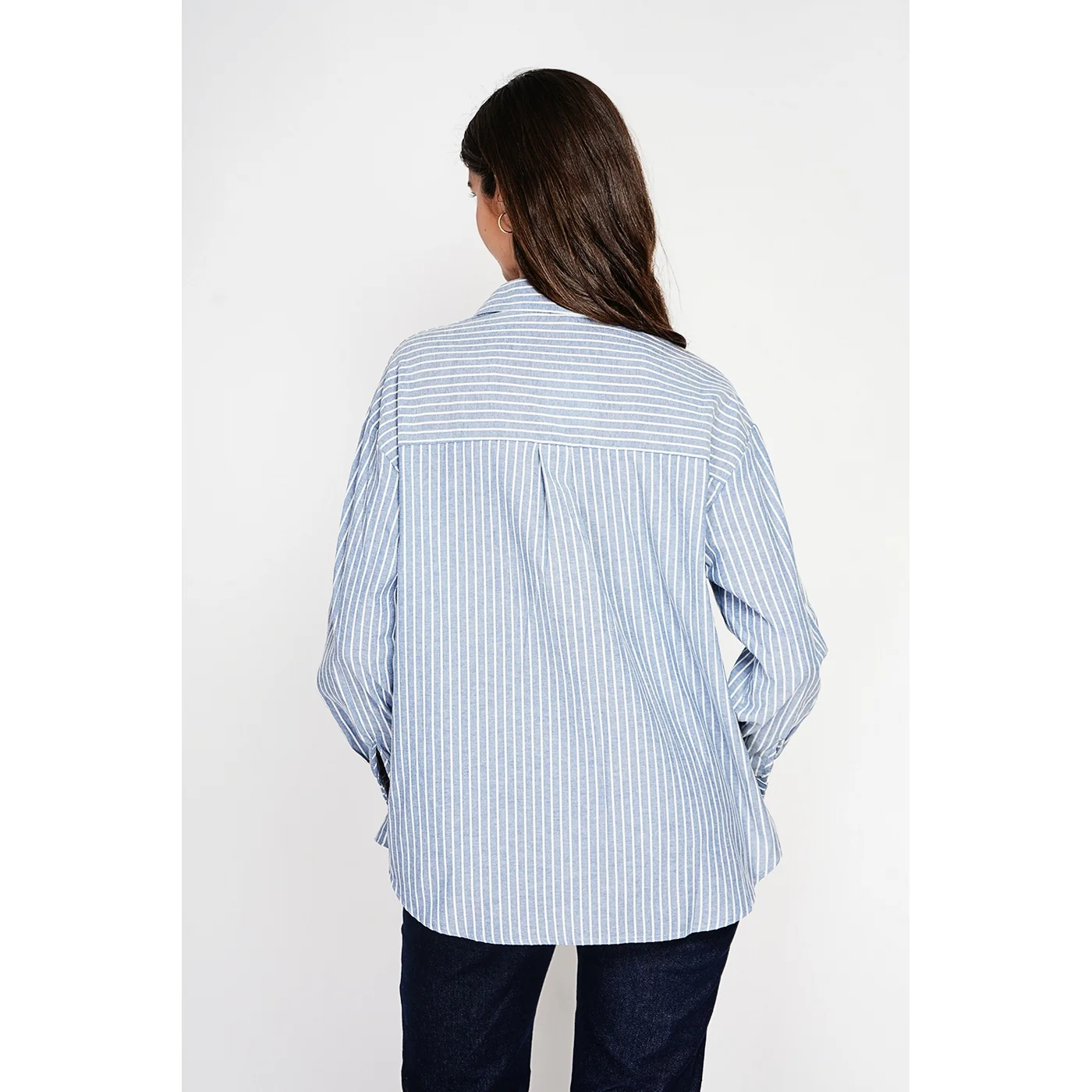 Chemise - Bleu Jeans - Image 8