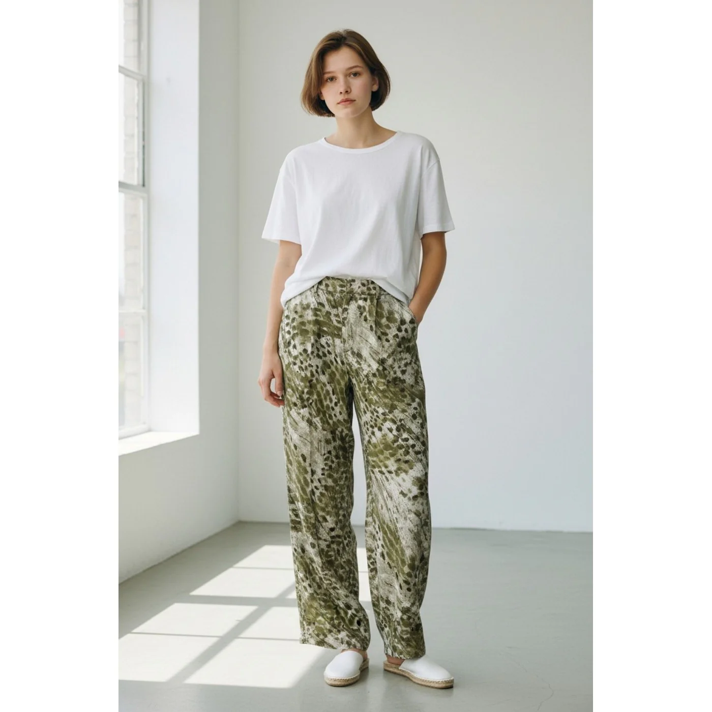 Pantalon - Kaki - Image 4