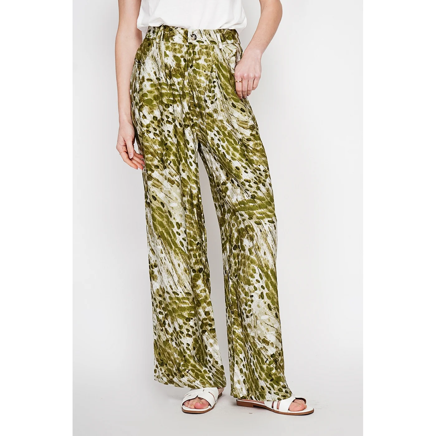 Pantalon - Kaki - Image 5