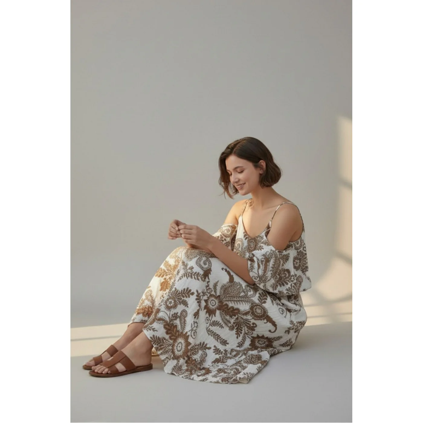 Robe - Camel - Image 2