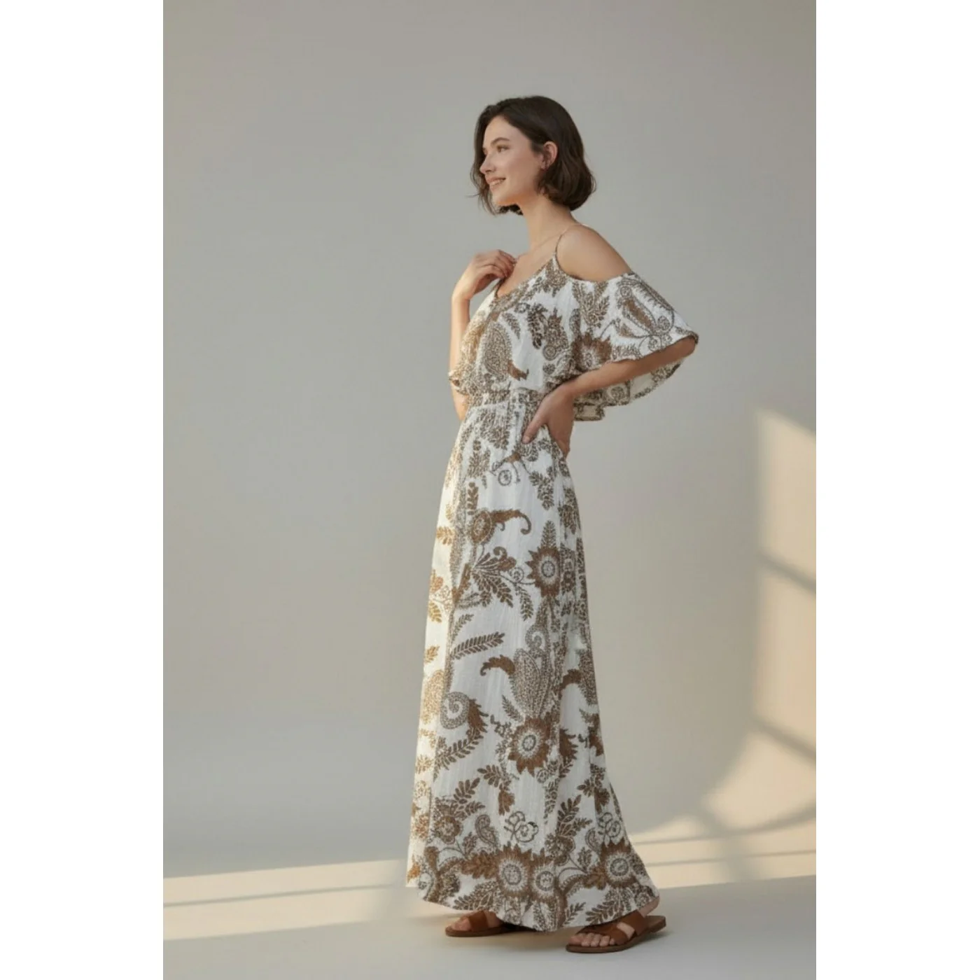 Robe - Camel - Image 4
