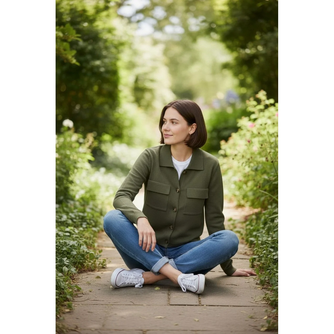 Gilet - Kaki - Image 2
