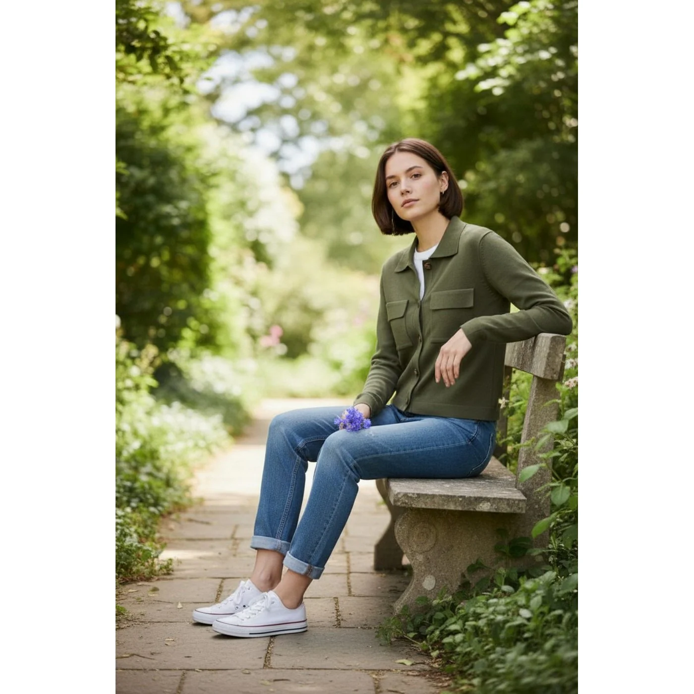 Gilet - Kaki - Image 3
