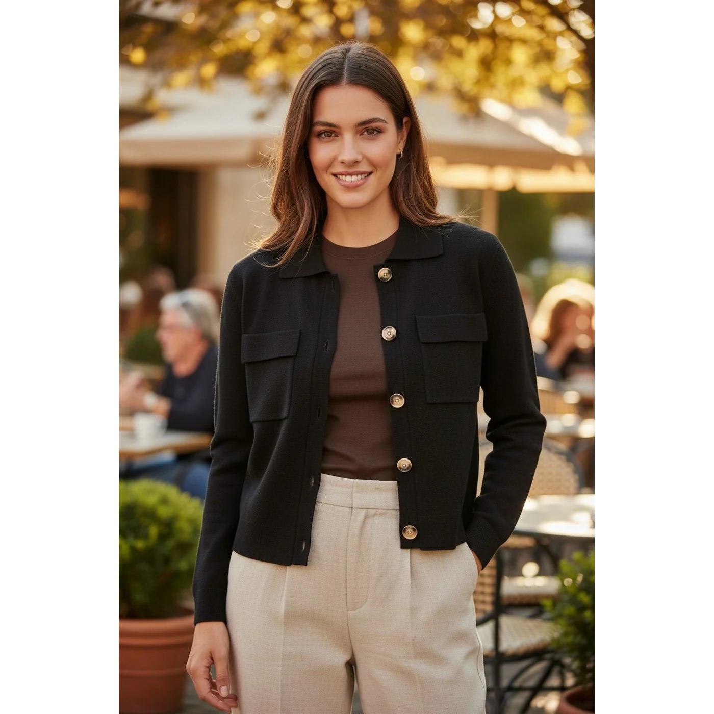 Gilet - Noir - Image 2