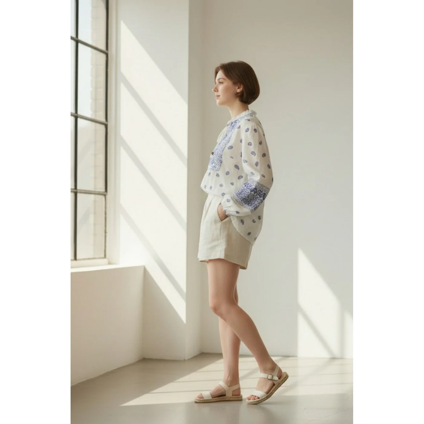 Blouse - Marine - Image 3