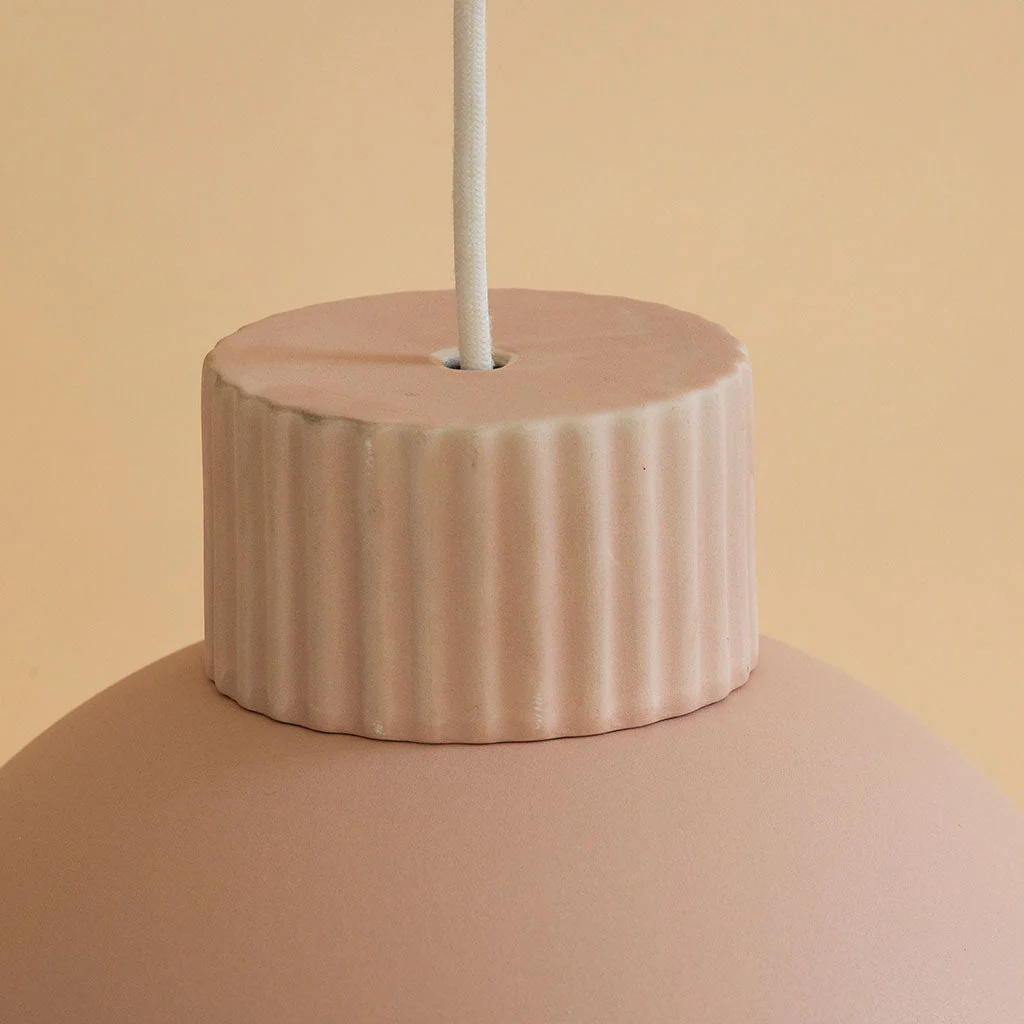 Suspension En Céramique Coupo - Poudré Mat - Image 3