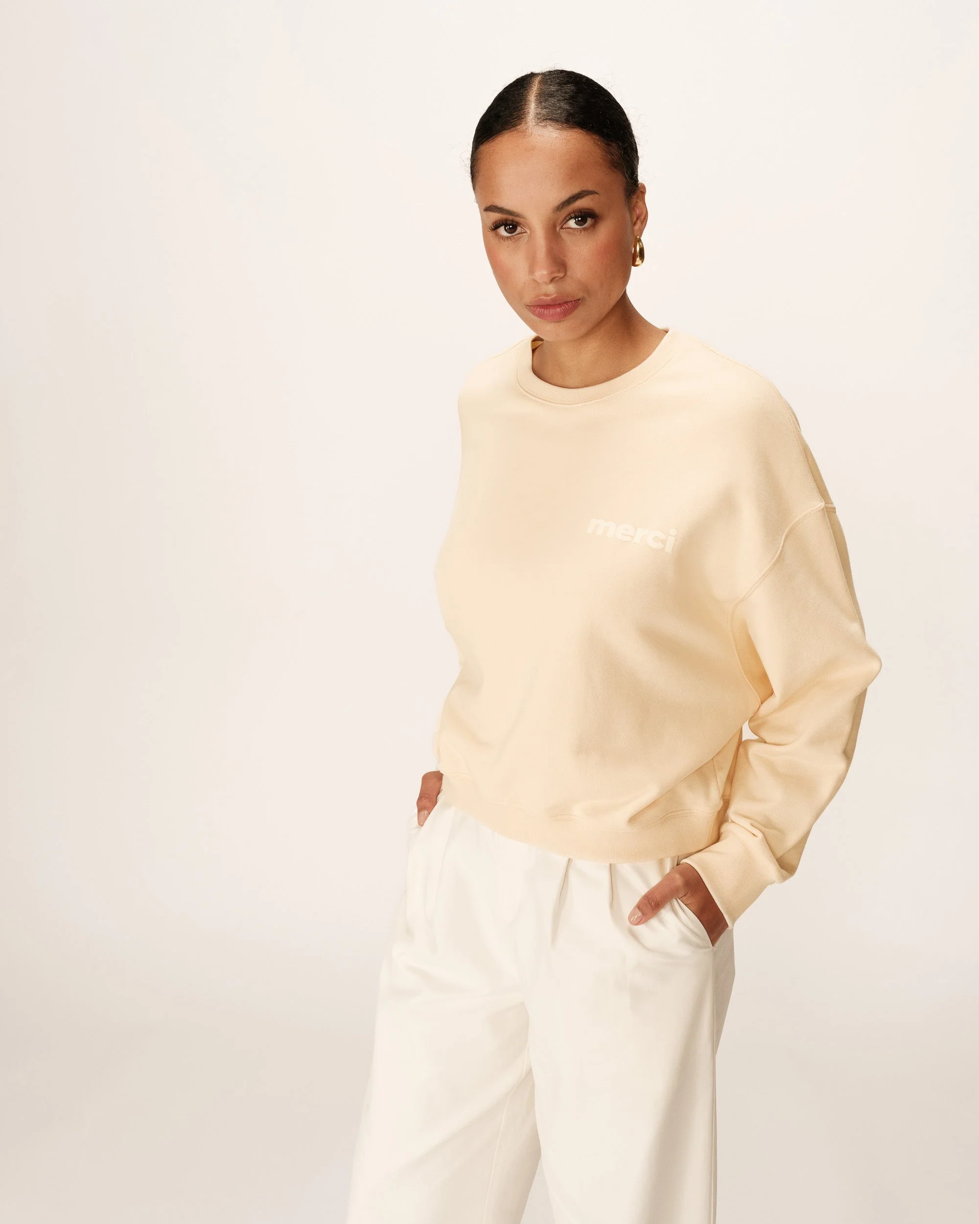 Sweatshirt Positive - Beige - Image 4