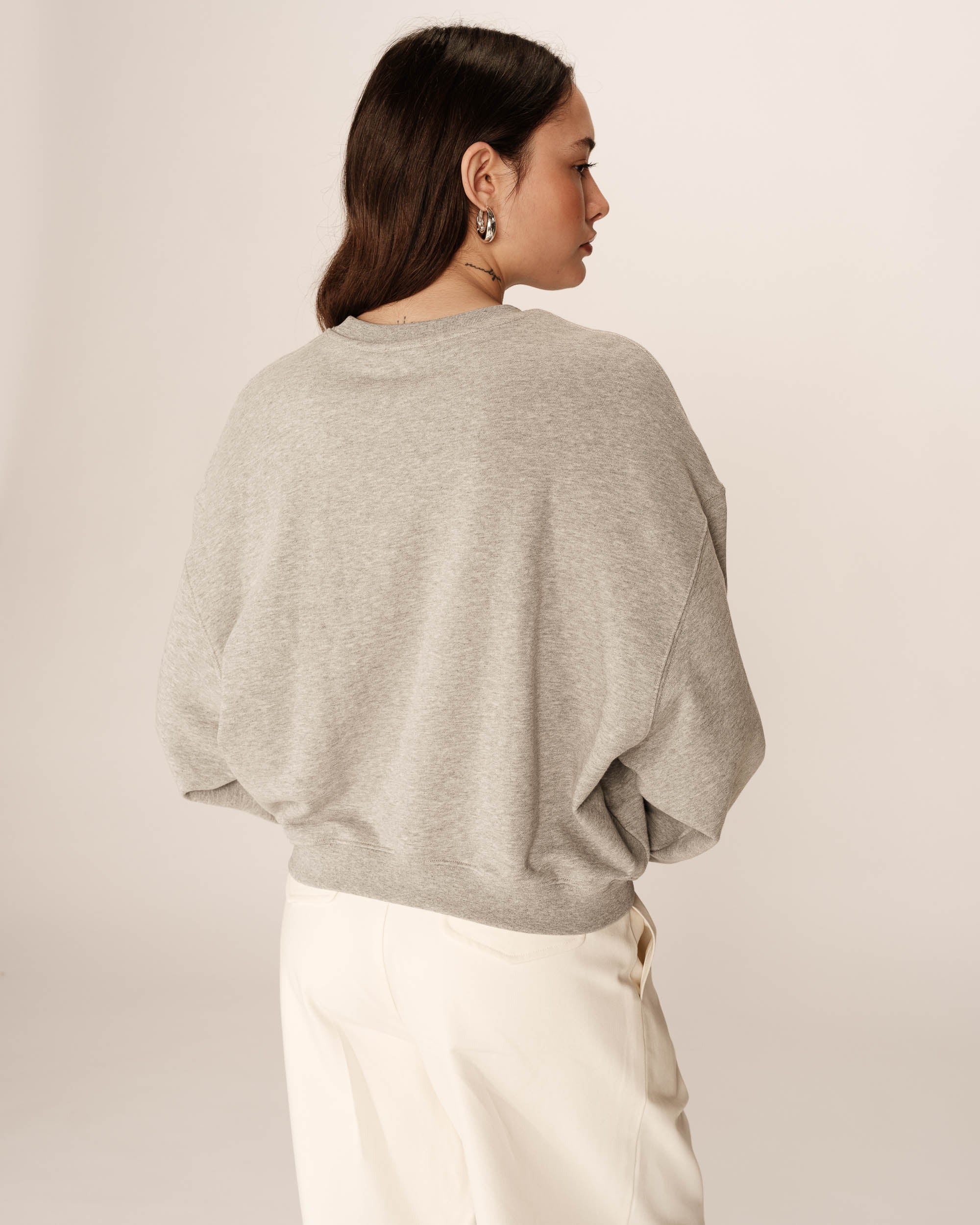 Sweatshirt Positive - Gris - Image 5