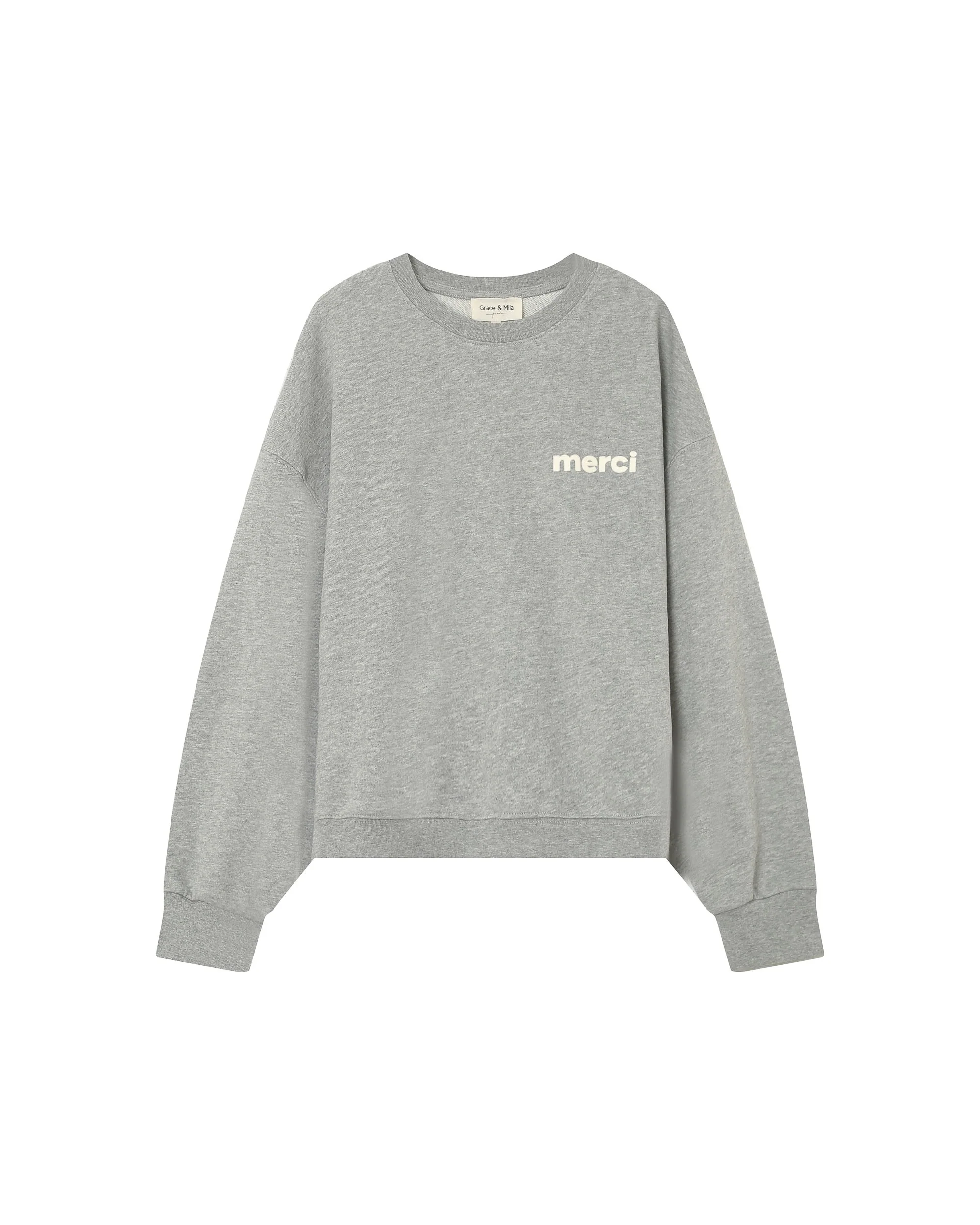 Sweatshirt Positive - Gris - Image 6