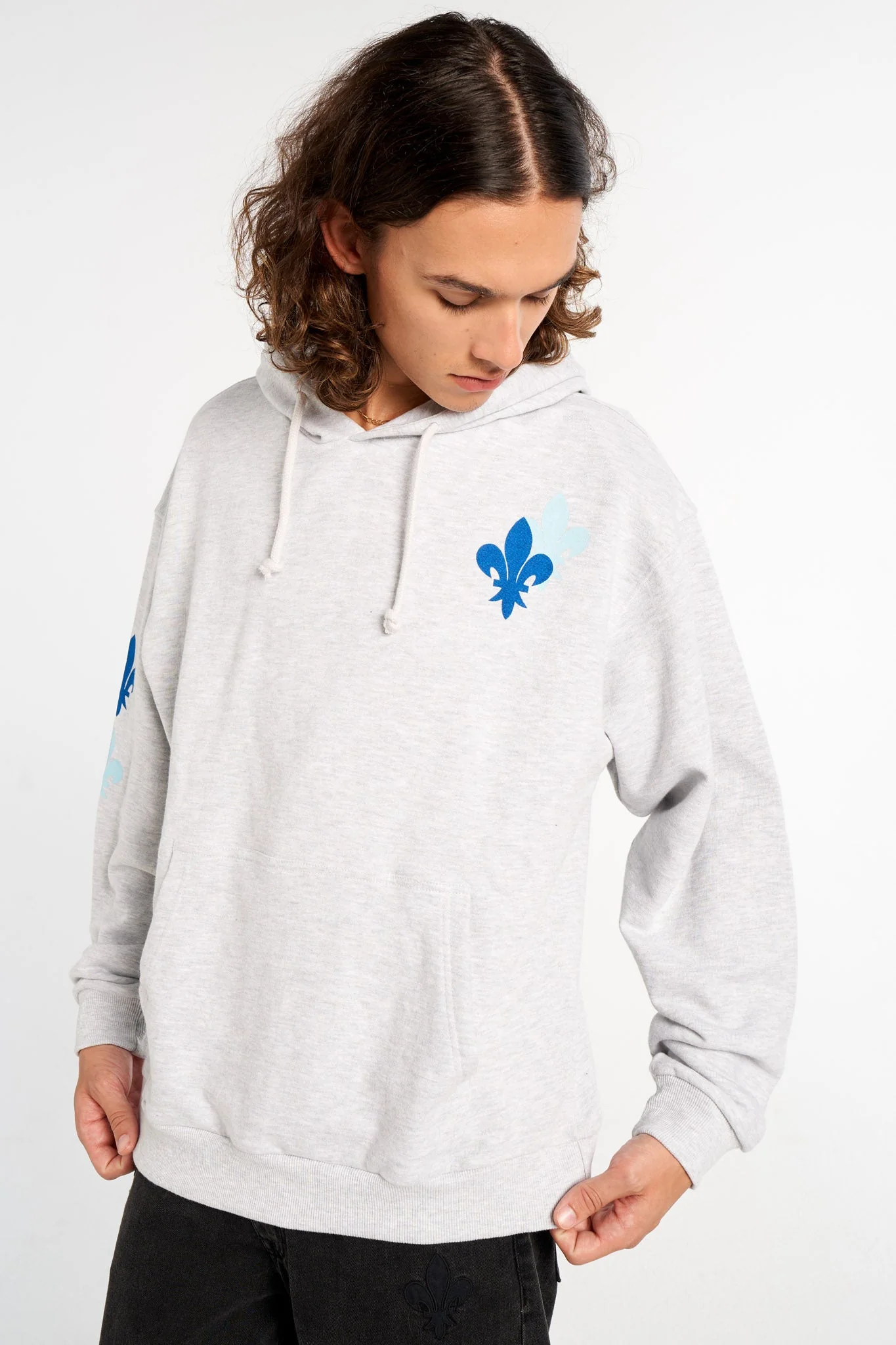 Sweat Jeru - Light Grey Melanged - Image 9