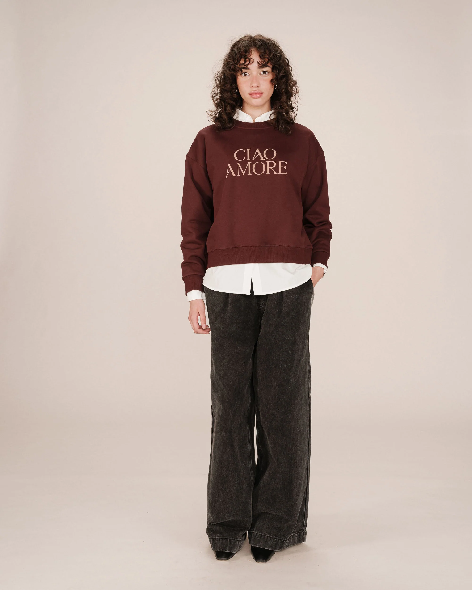 Sweatshirt Imprimé Bordeaux Sigil - Image 3