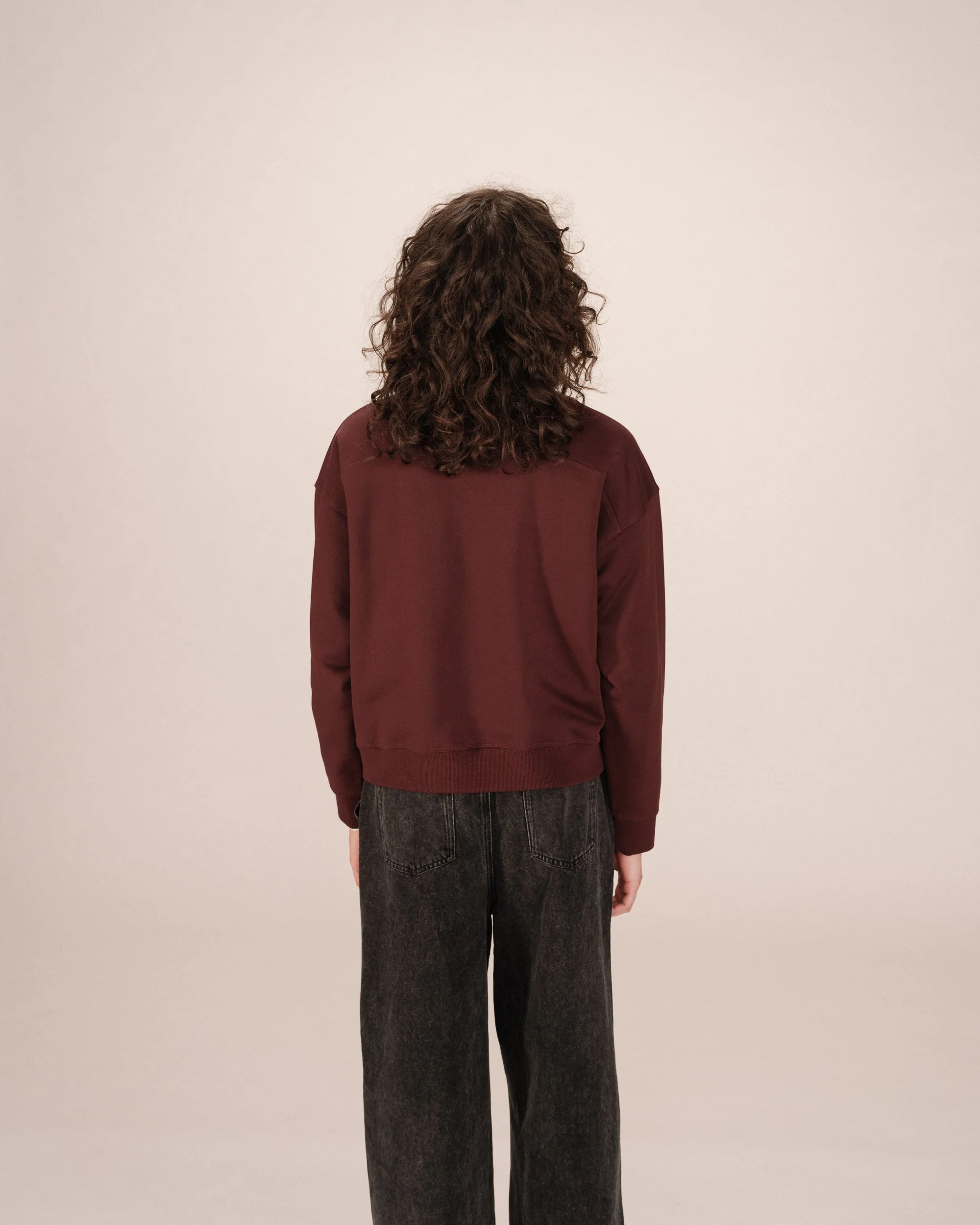 Sweatshirt Imprimé Bordeaux Sigil - Image 4