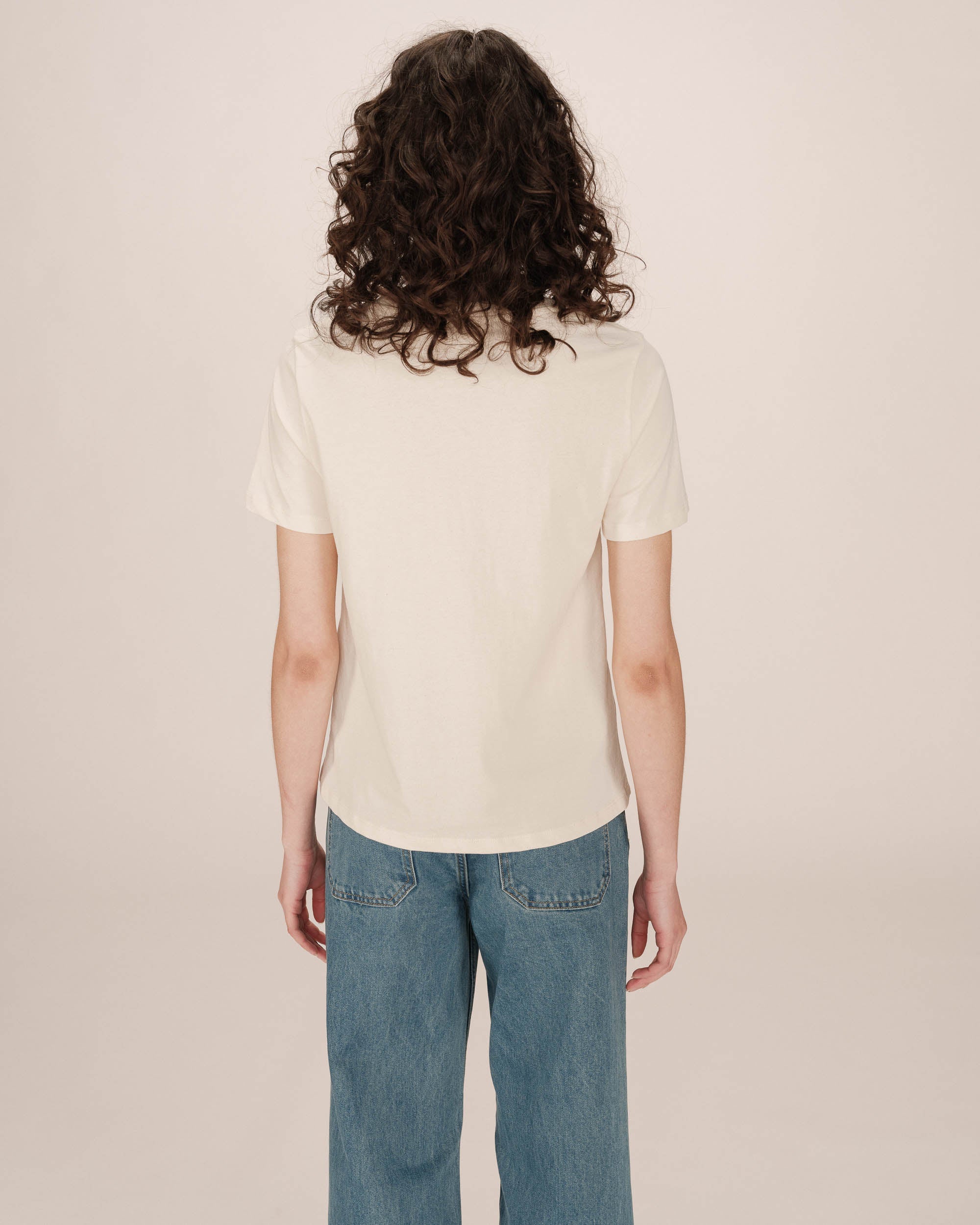T-Shirt A Message Beige Samory - Image 4