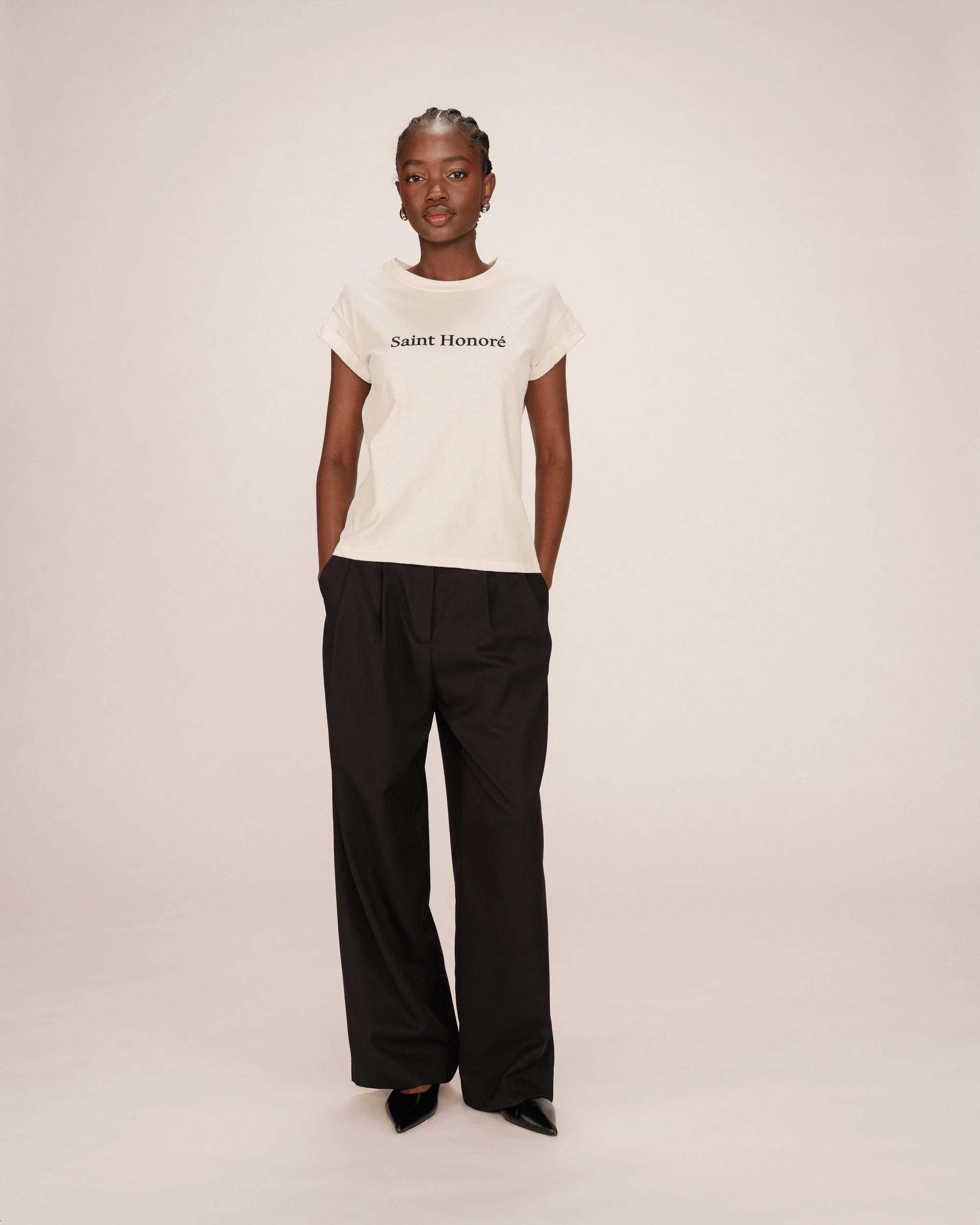 T-Shirt A Message Beige Sorentino - Image 3