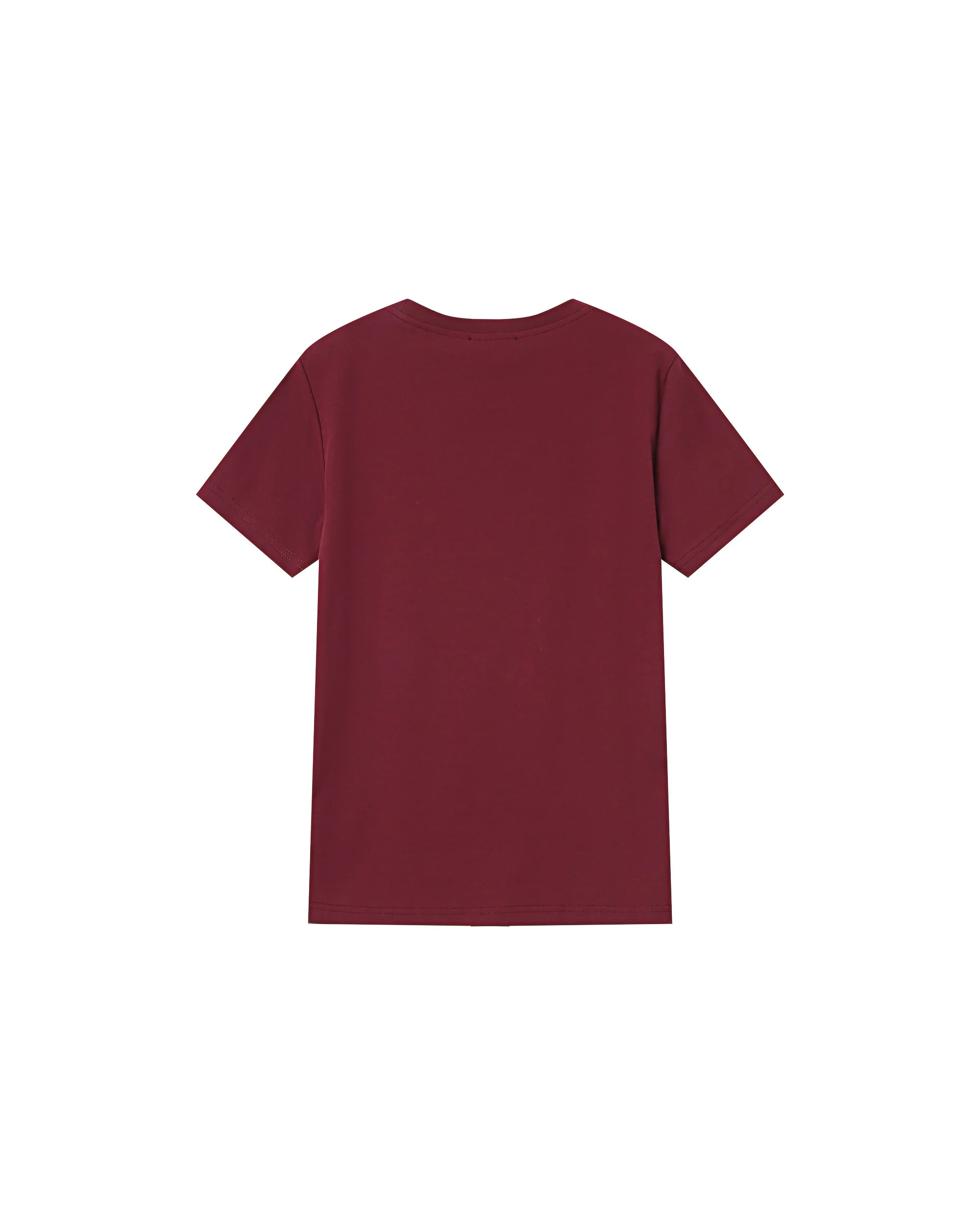 T-Shirt A Message Bordeaux Sixte - Image 6