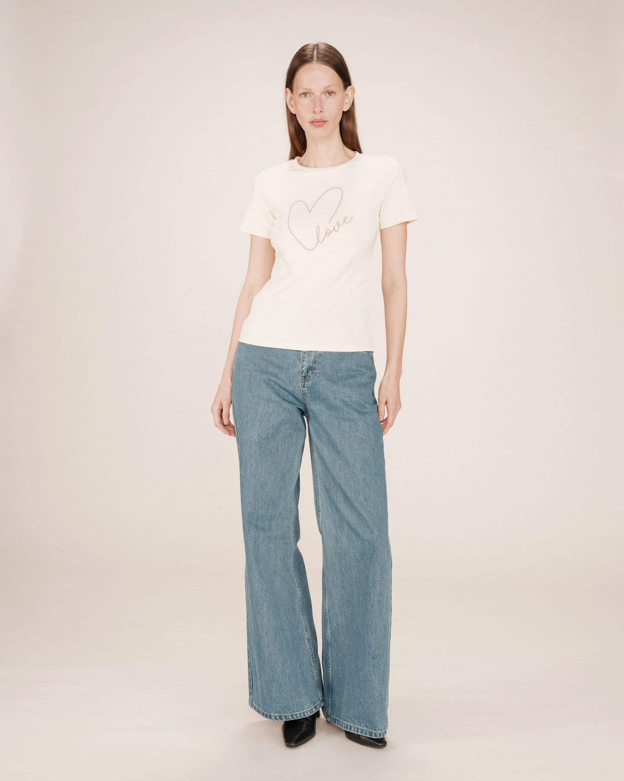 T-Shirt A Message Ecru Sixte - Image 3