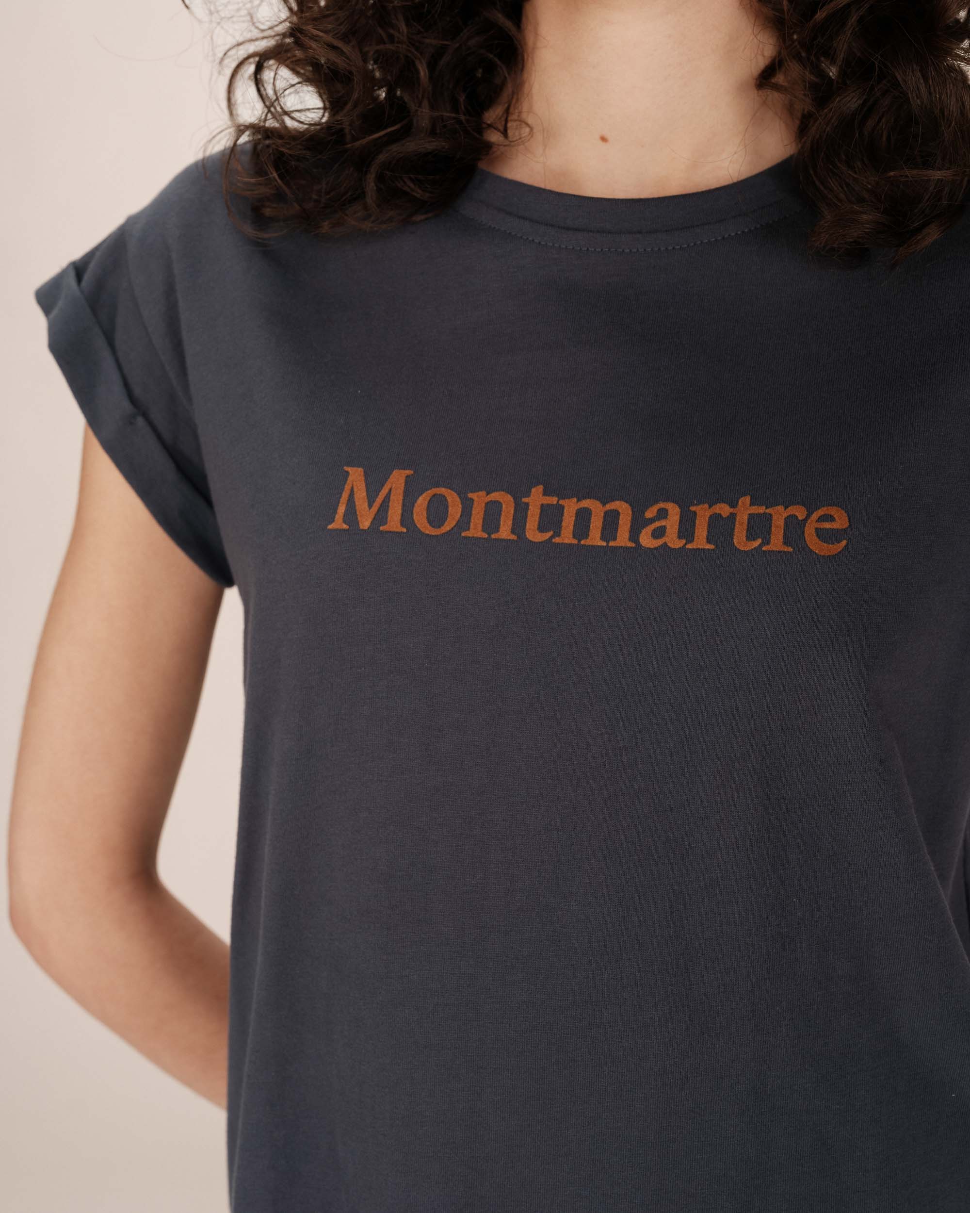 T-Shirt A Message Marine Sorentino - Image 2