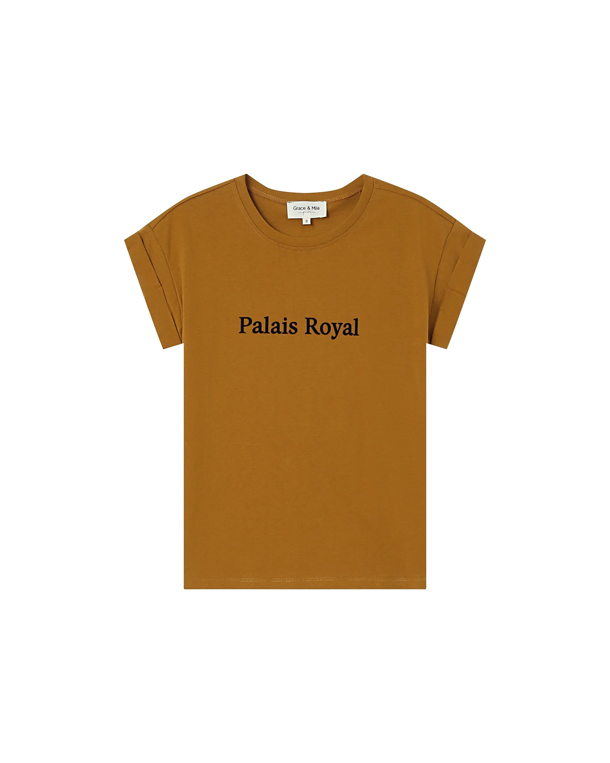 T-Shirt A Message Ocre Sorentino - Image 5