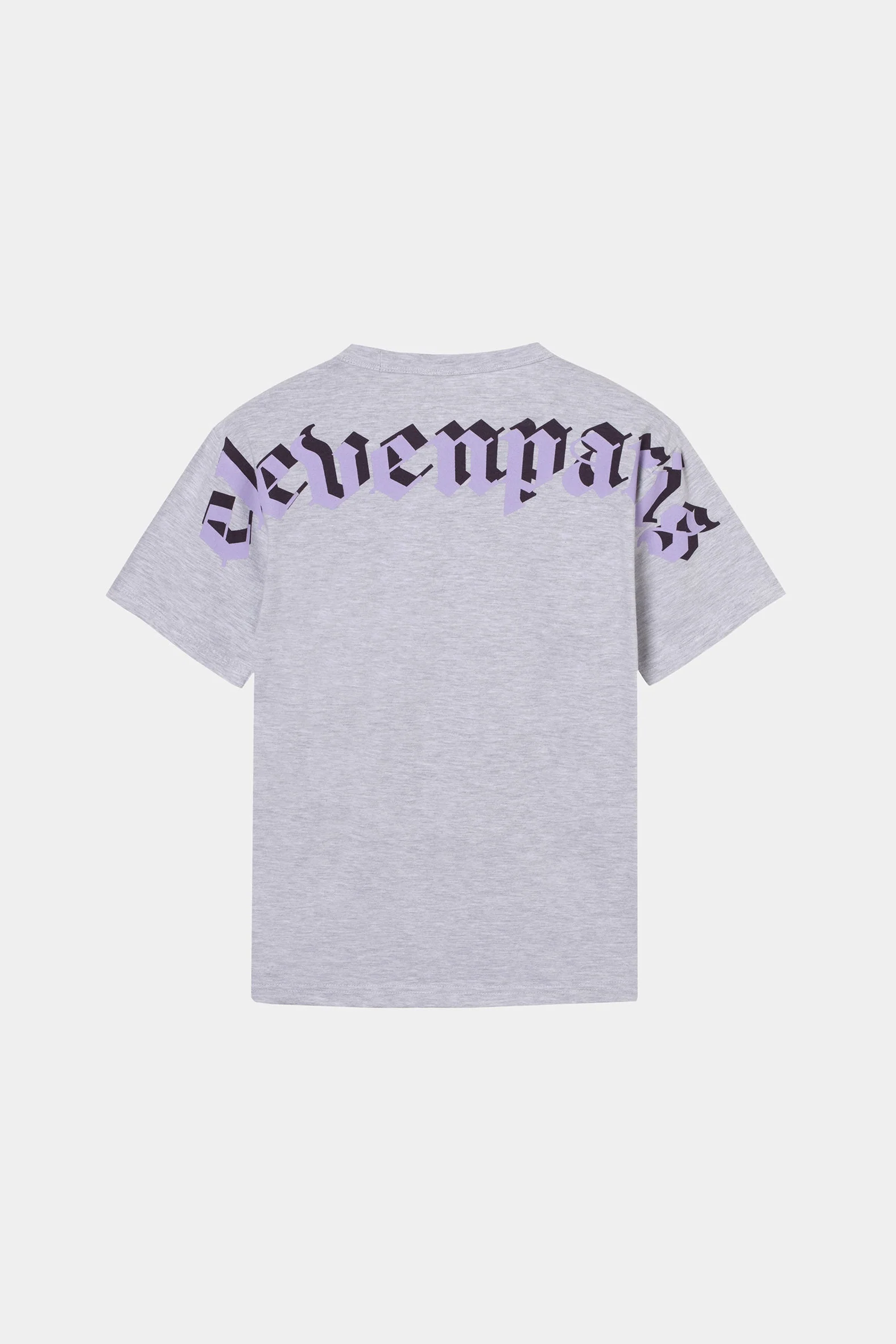 T-Shirt Bajus - Light Grey Melanged - Image 2
