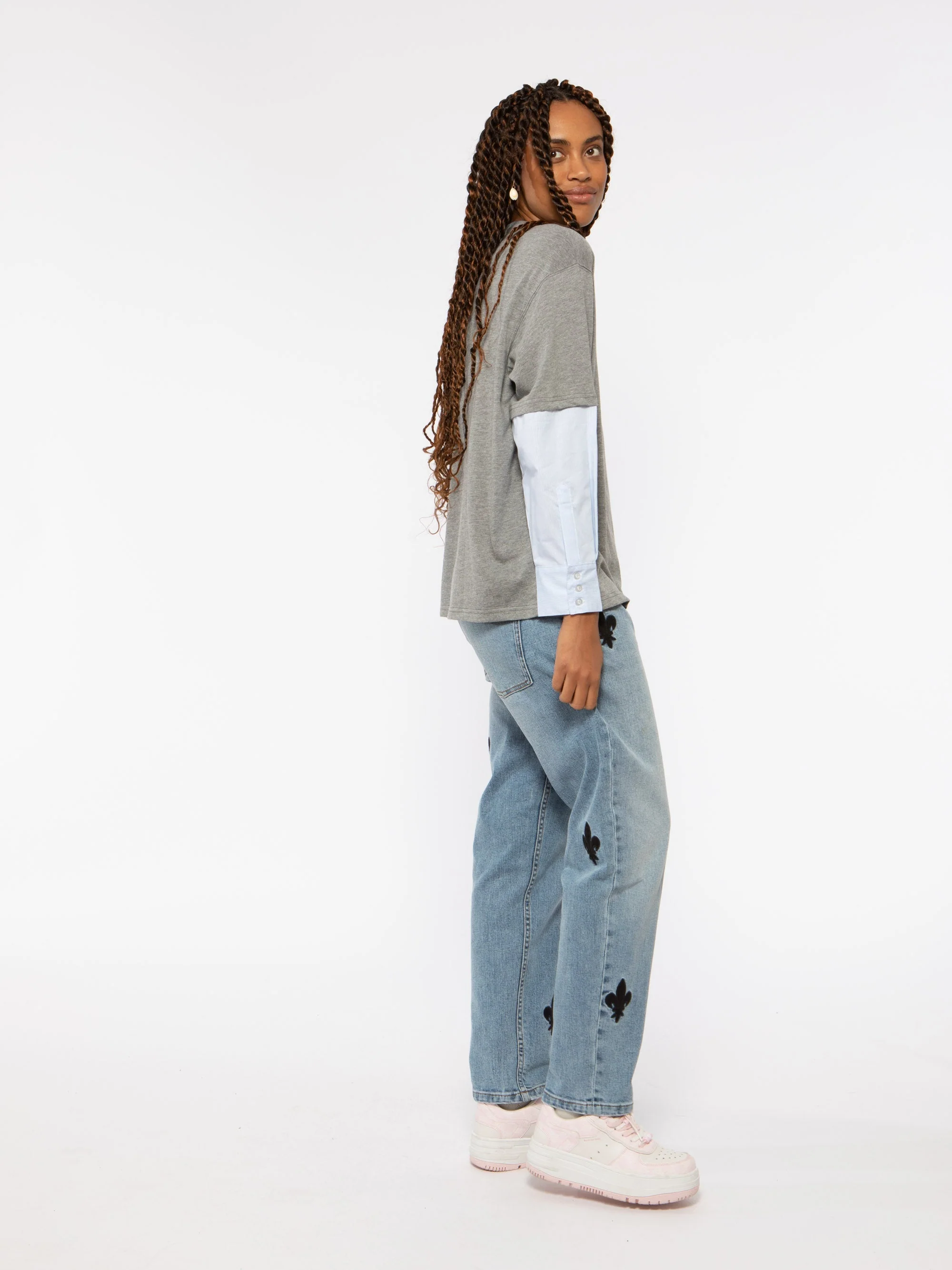 T-Shirt Blaky - Grey Melanged - Image 2