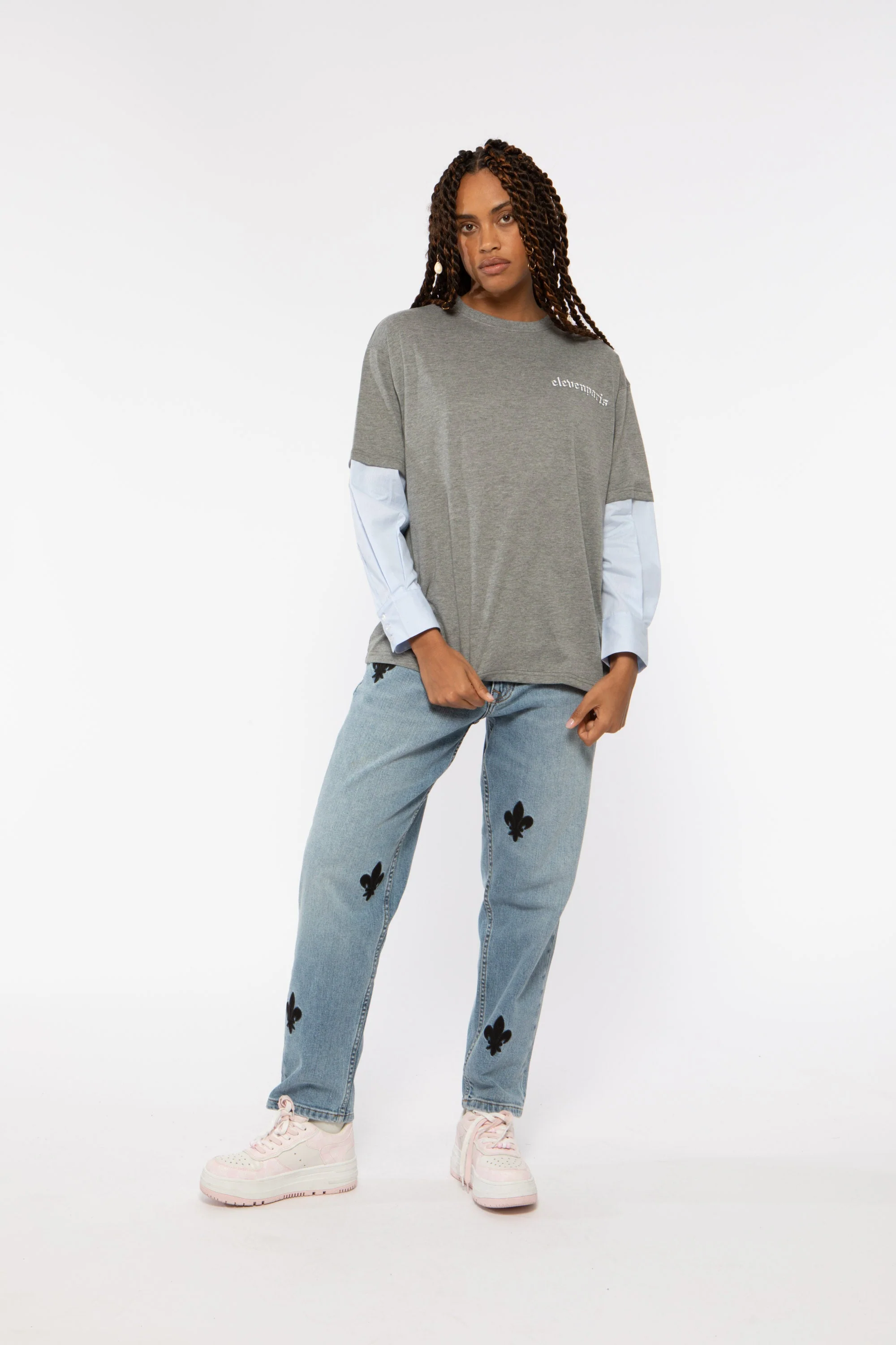 T-Shirt Blaky - Grey Melanged - Image 3