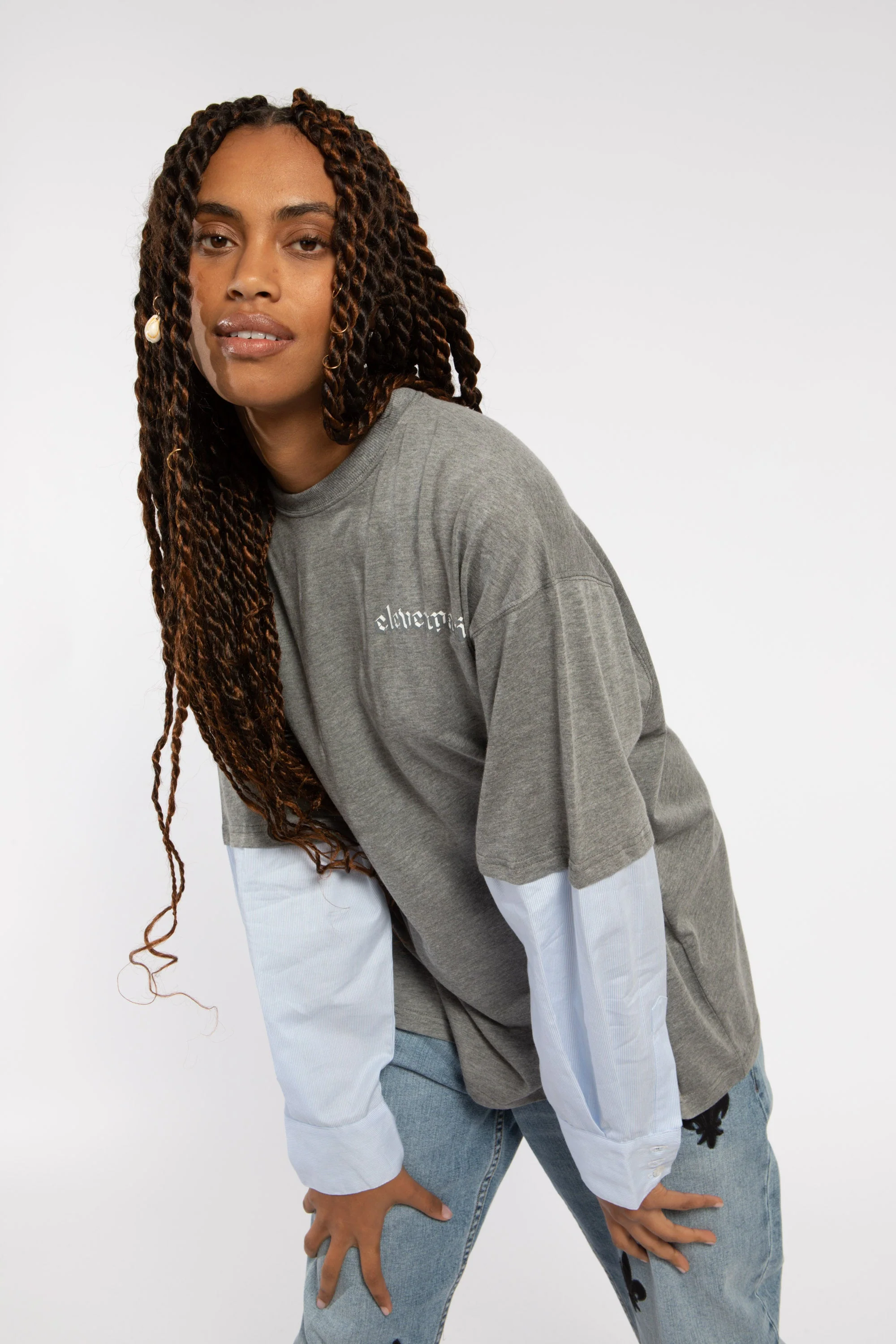 T-Shirt Blaky - Grey Melanged - Image 5