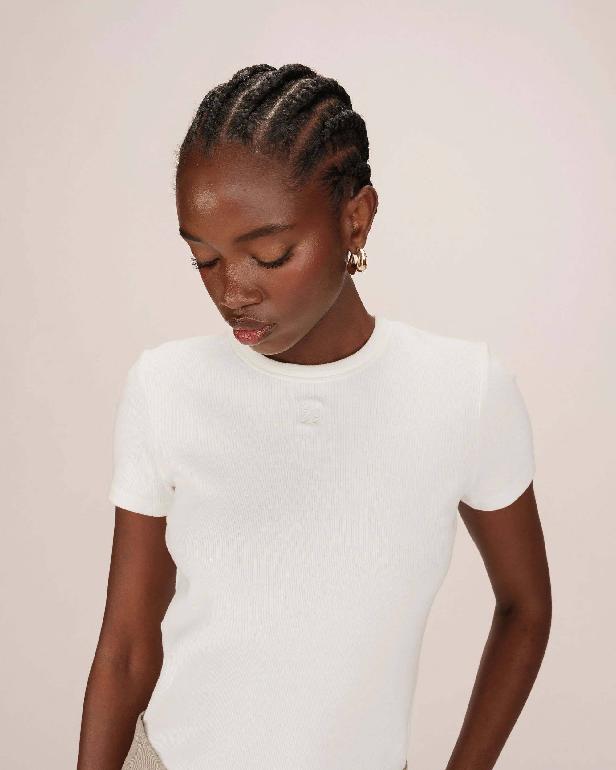 T-Shirt Col Rond Ivoire Sure - Image 2