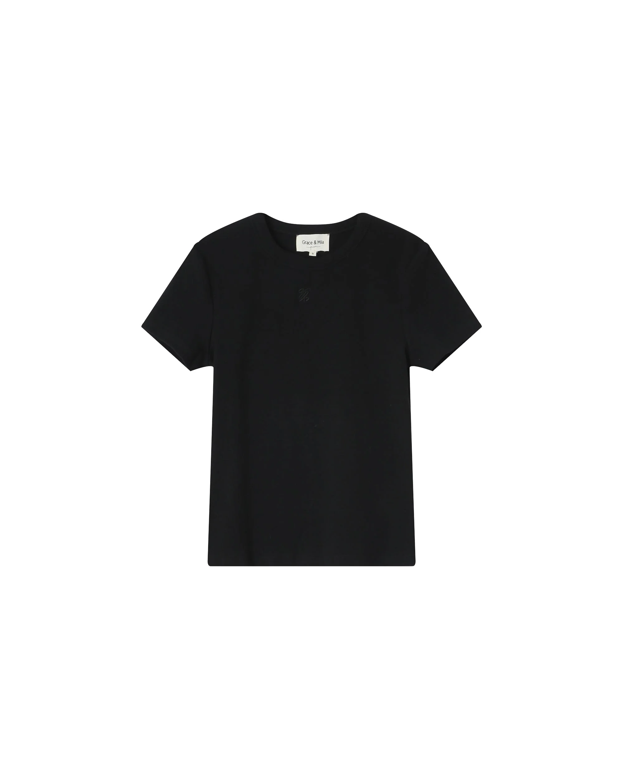 T-Shirt Col Rond Noir Sure - Image 5