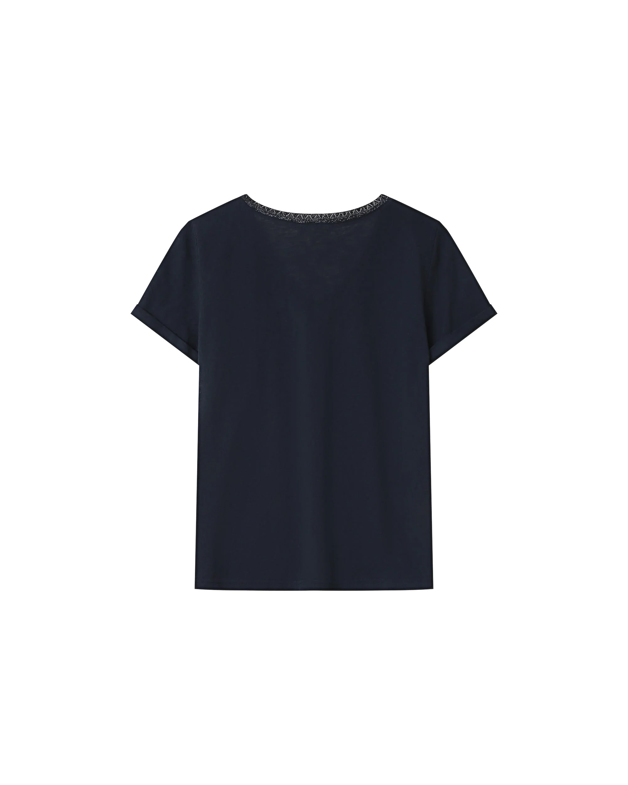 T-Shirt Col V Marine Space - Image 6