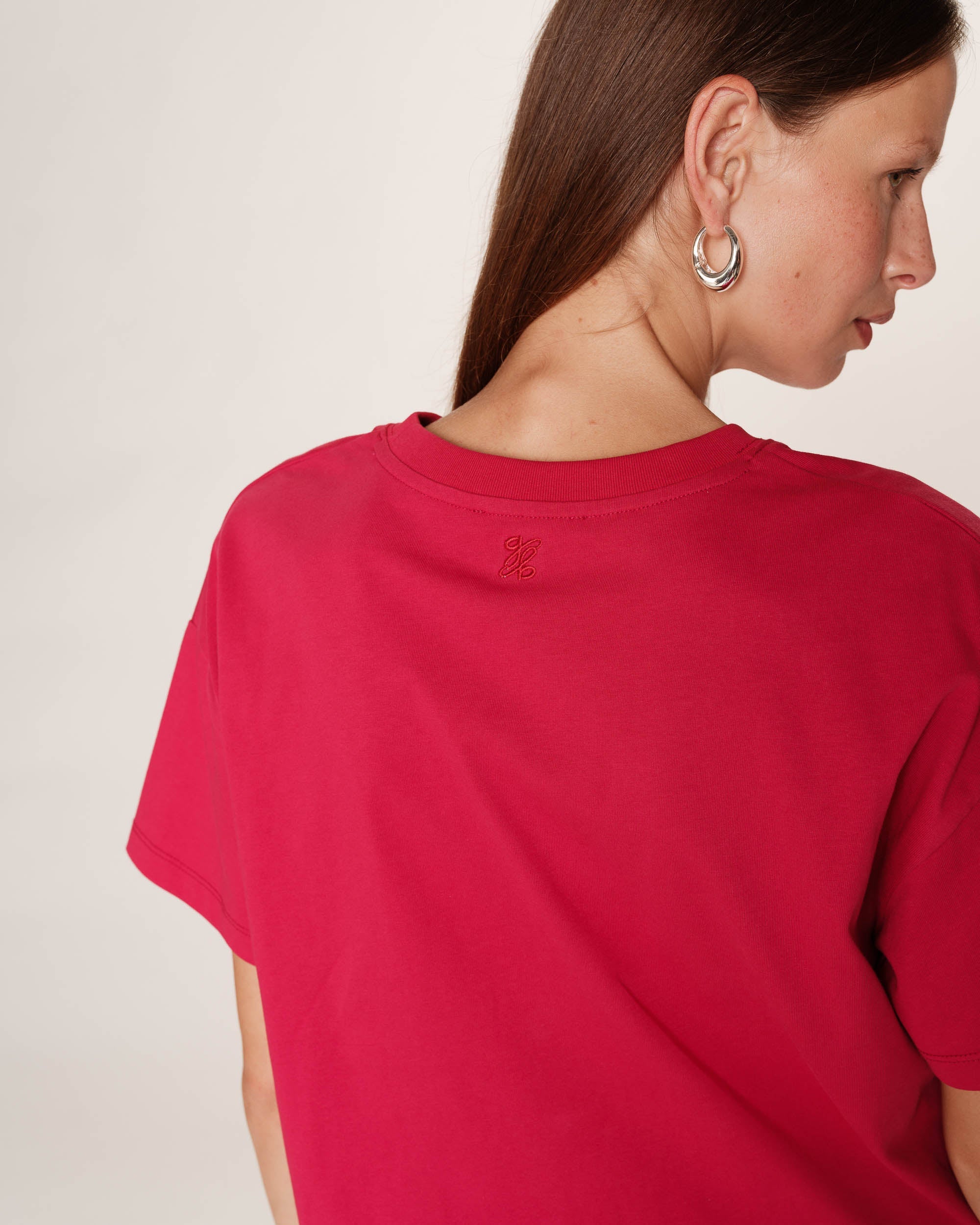 T-Shirt Rodin - Cerise - Image 2