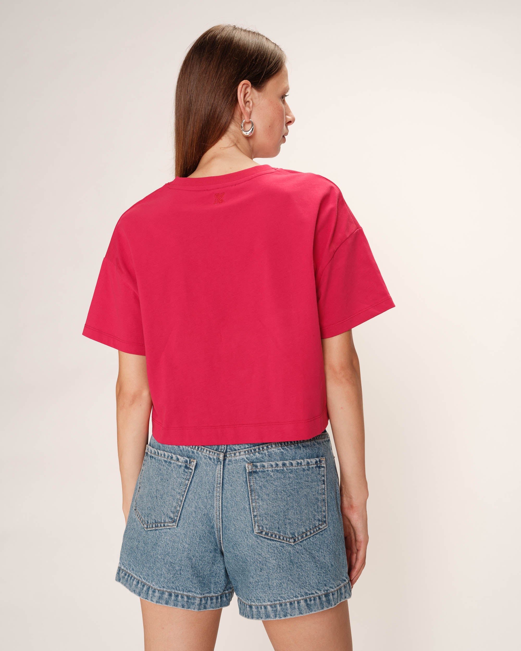 T-Shirt Rodin - Cerise - Image 5