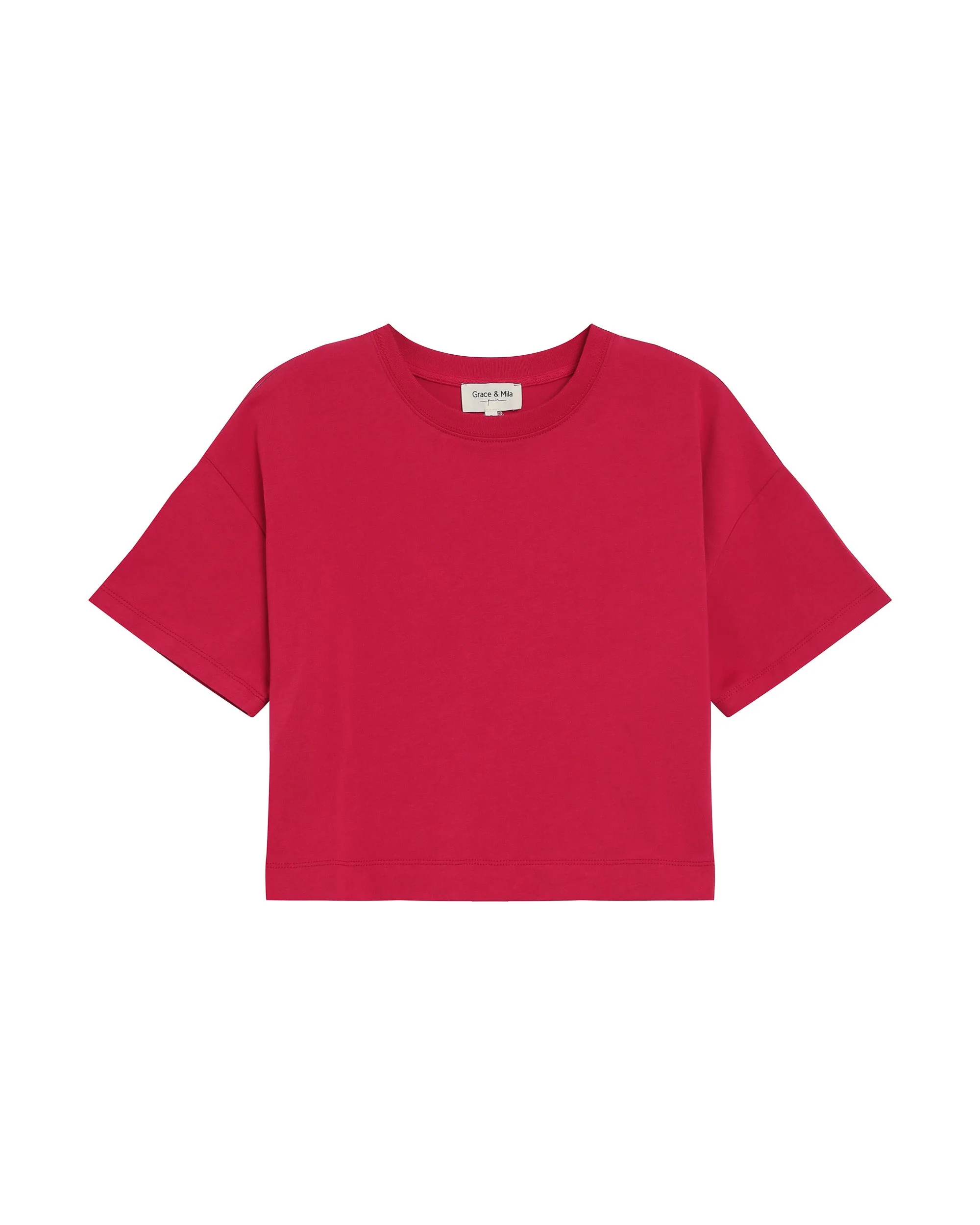 T-Shirt Rodin - Cerise - Image 6