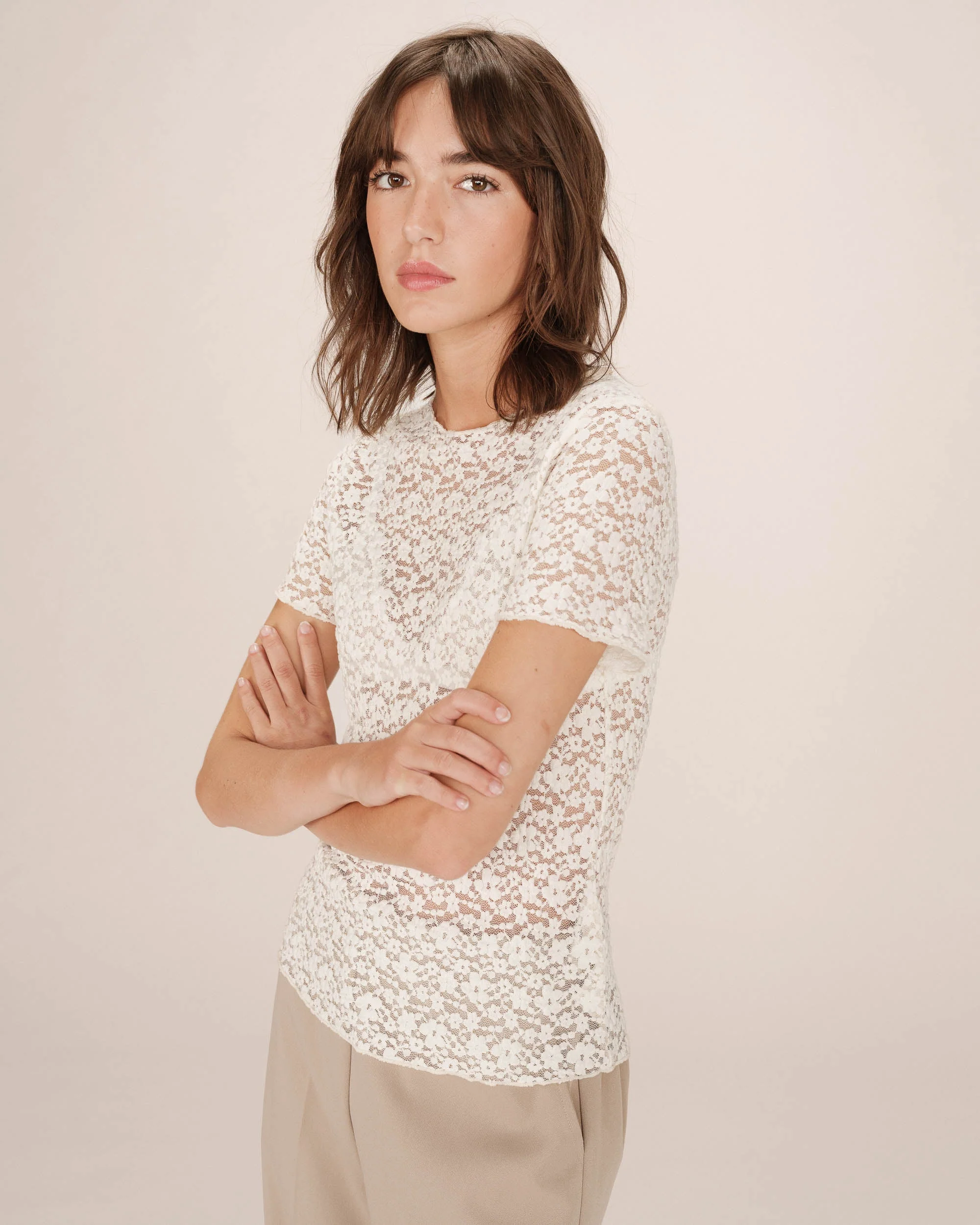 T-Shirt Transparent Ecru Swift - Image 4