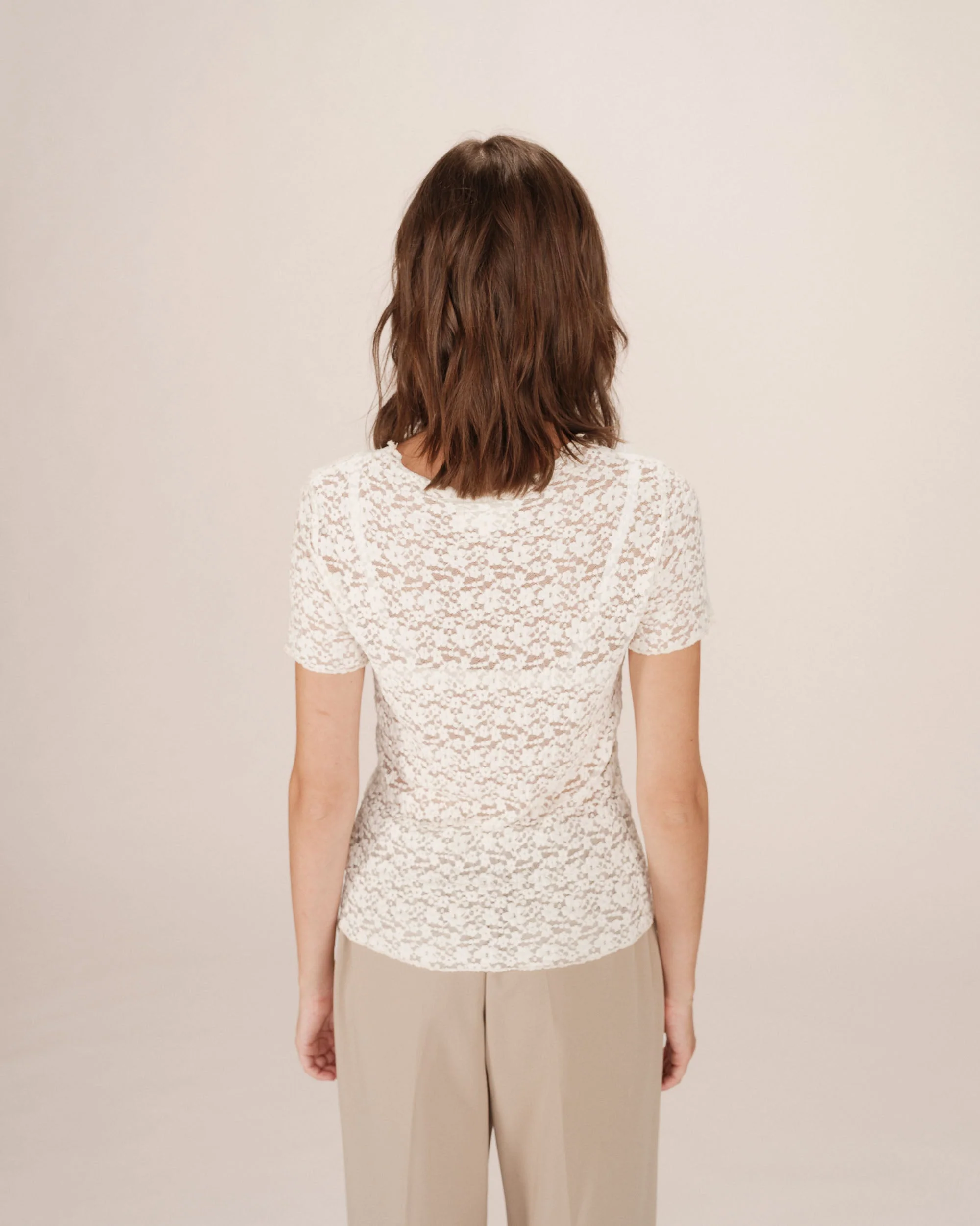 T-Shirt Transparent Ecru Swift - Image 5