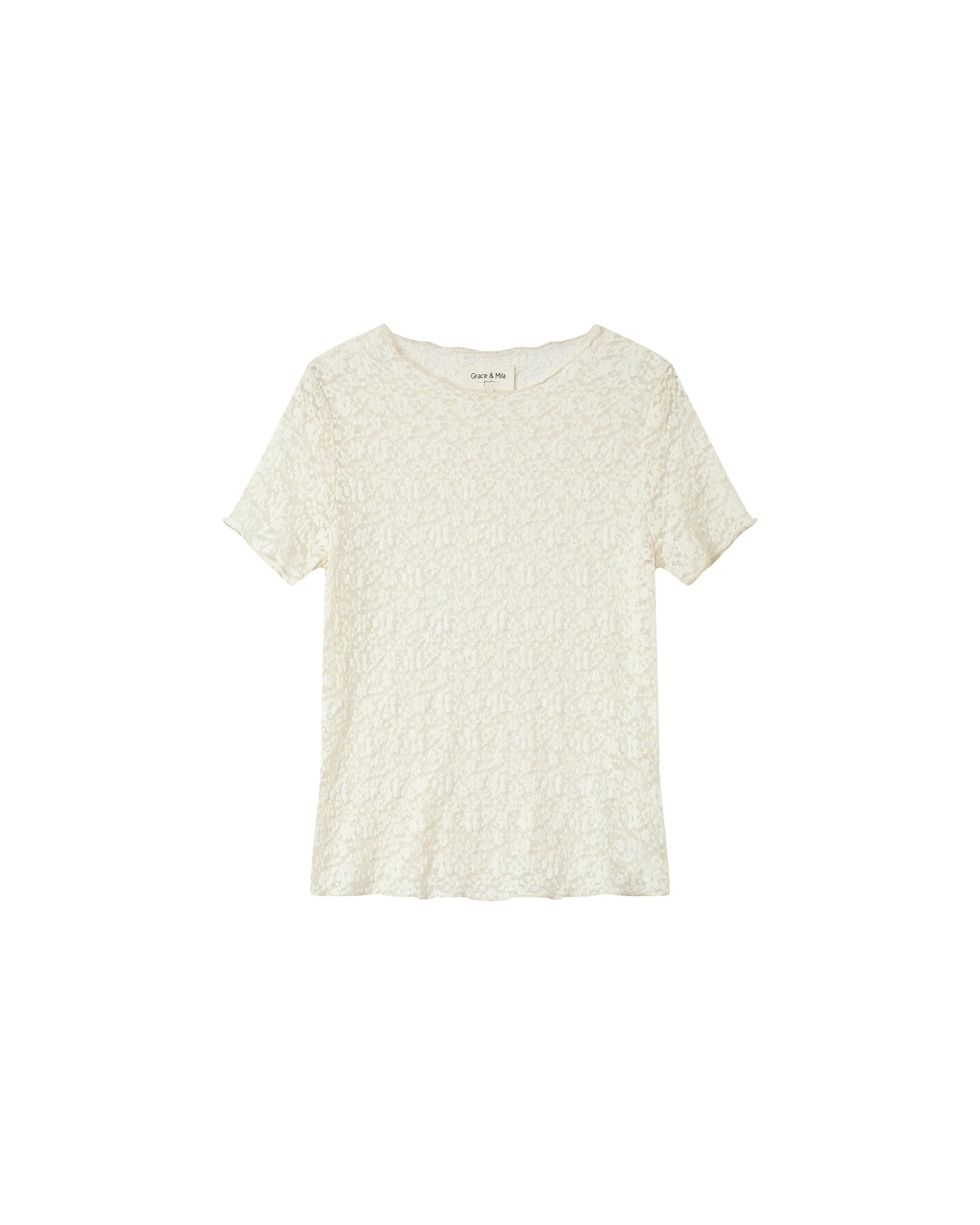 T-Shirt Transparent Ecru Swift - Image 6
